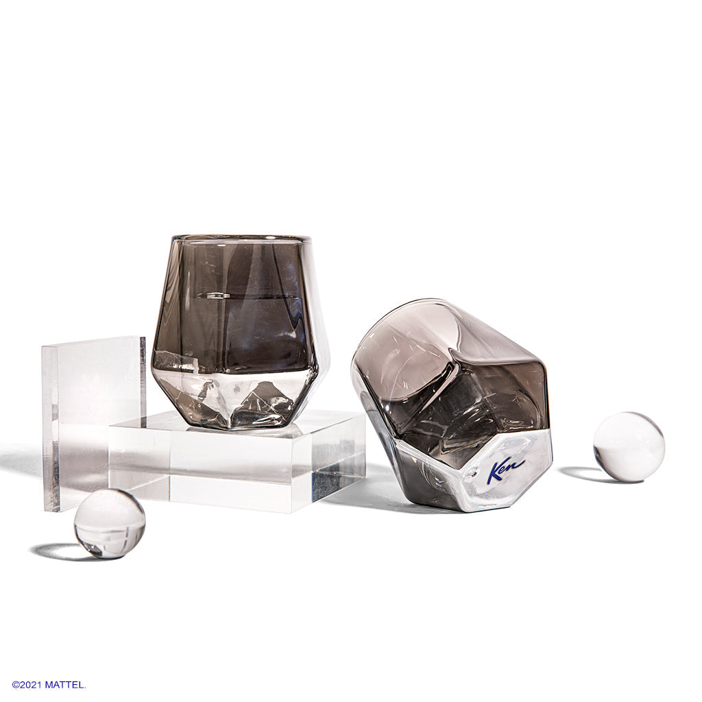 Barbie™ X Dragon Glassware® Ken™ Whiskey Glasses - Image 7