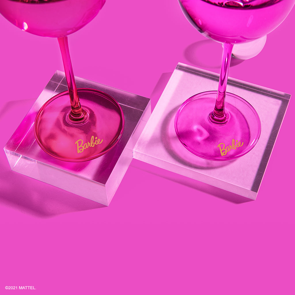 Barbie™ X Dragon Glassware® Wine Glasses - Image 17