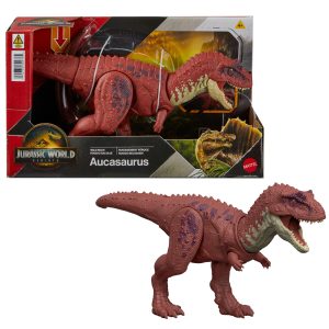 Jurassic World Dinosaurio de Juguete Rebirth Rugido Salvaje Aucasaurus