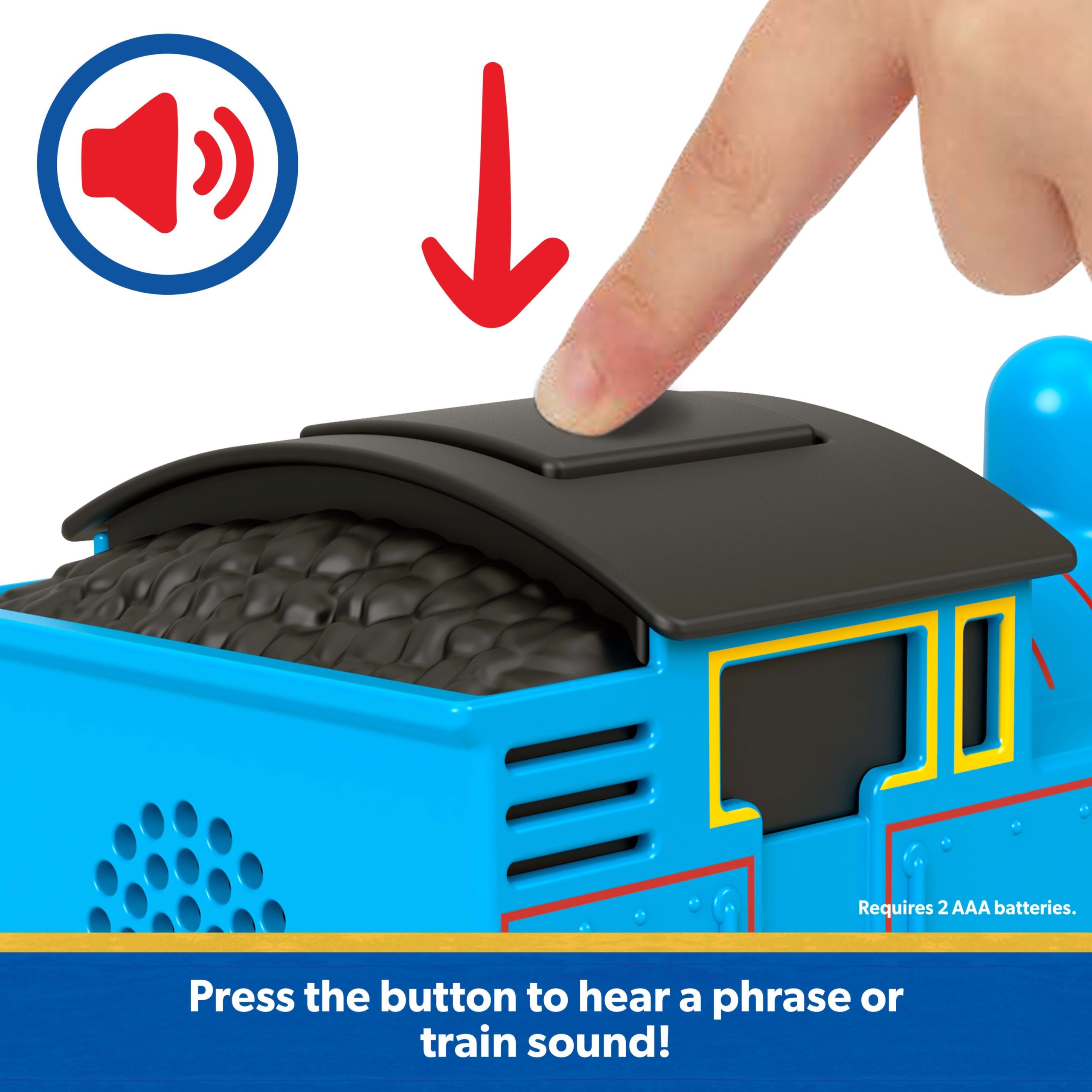 Thomas & Friends By Fisher-Price. Toy Thomas Train Engine With Sound Effects. Battery-Powered - Image 3