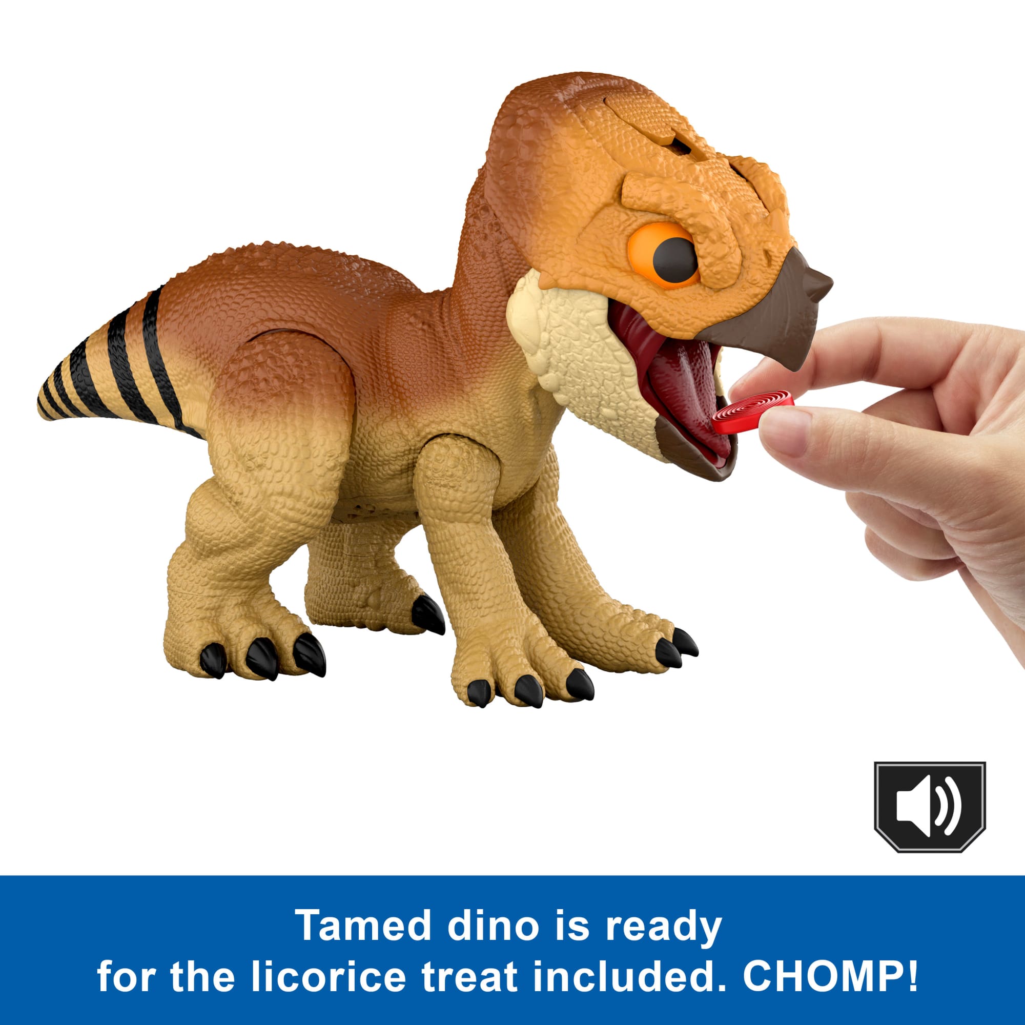 Jurassic World Rebirth Primal Protector Aquilops Dolores Interactive Dinosaur Toy. Attack & Sounds - Image 4
