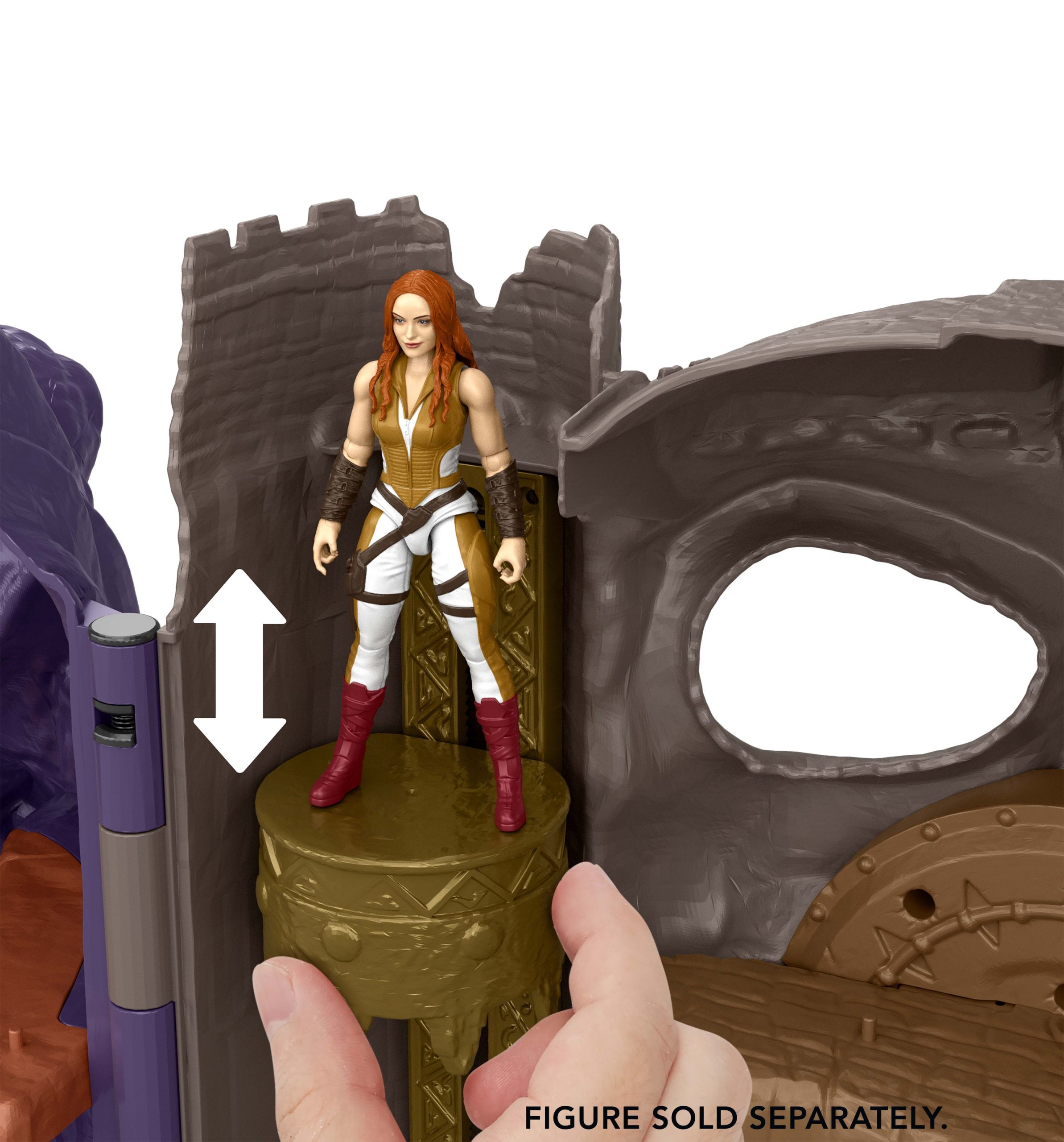 Masters Of The Universe Battle For Eternia Playset. Castle Grayskull. Snake Mountain & Skeletor - Image 4