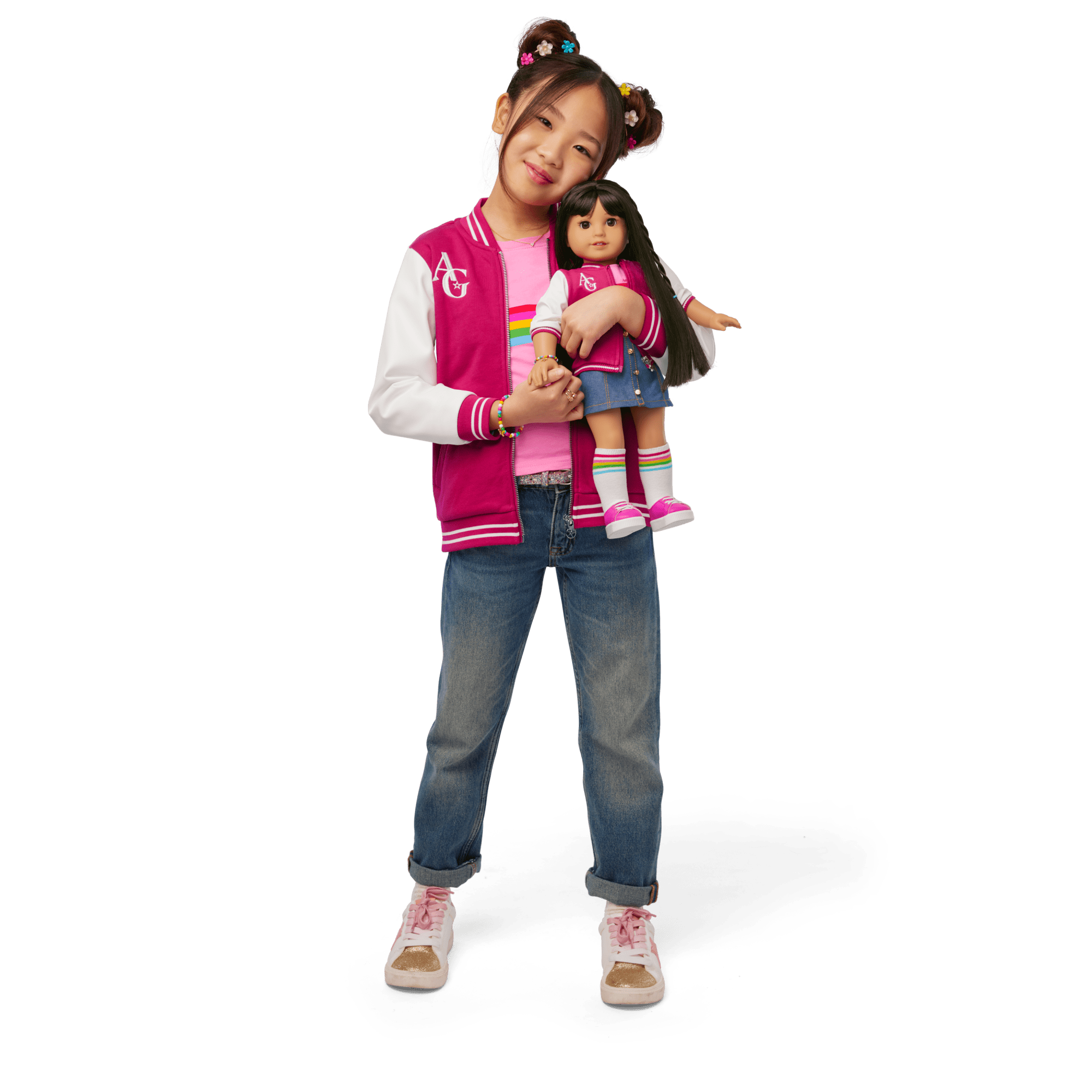 AG™ Star Squad Varsity Jacket for Girls & 18-inch Dolls - Image 9
