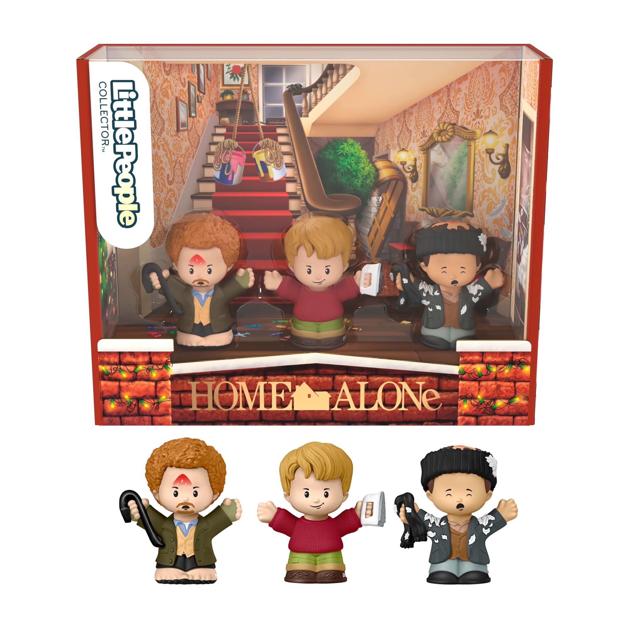 Little People Collector Home Alone Special Edition Set For Movie Fans. 3 Figures