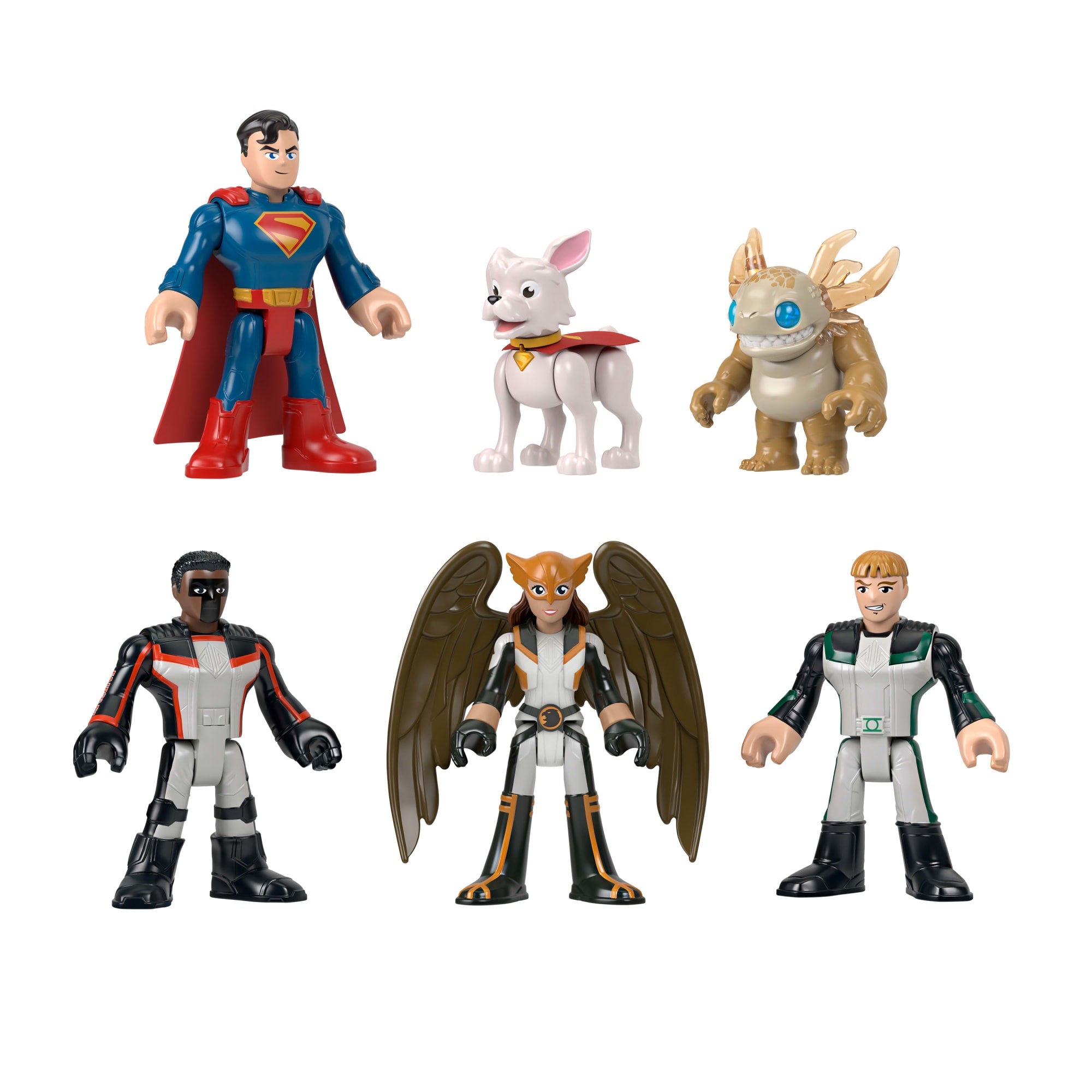 Fisher-Price-Coffret Imaginext Superman-Coffret de 6 Figurines
