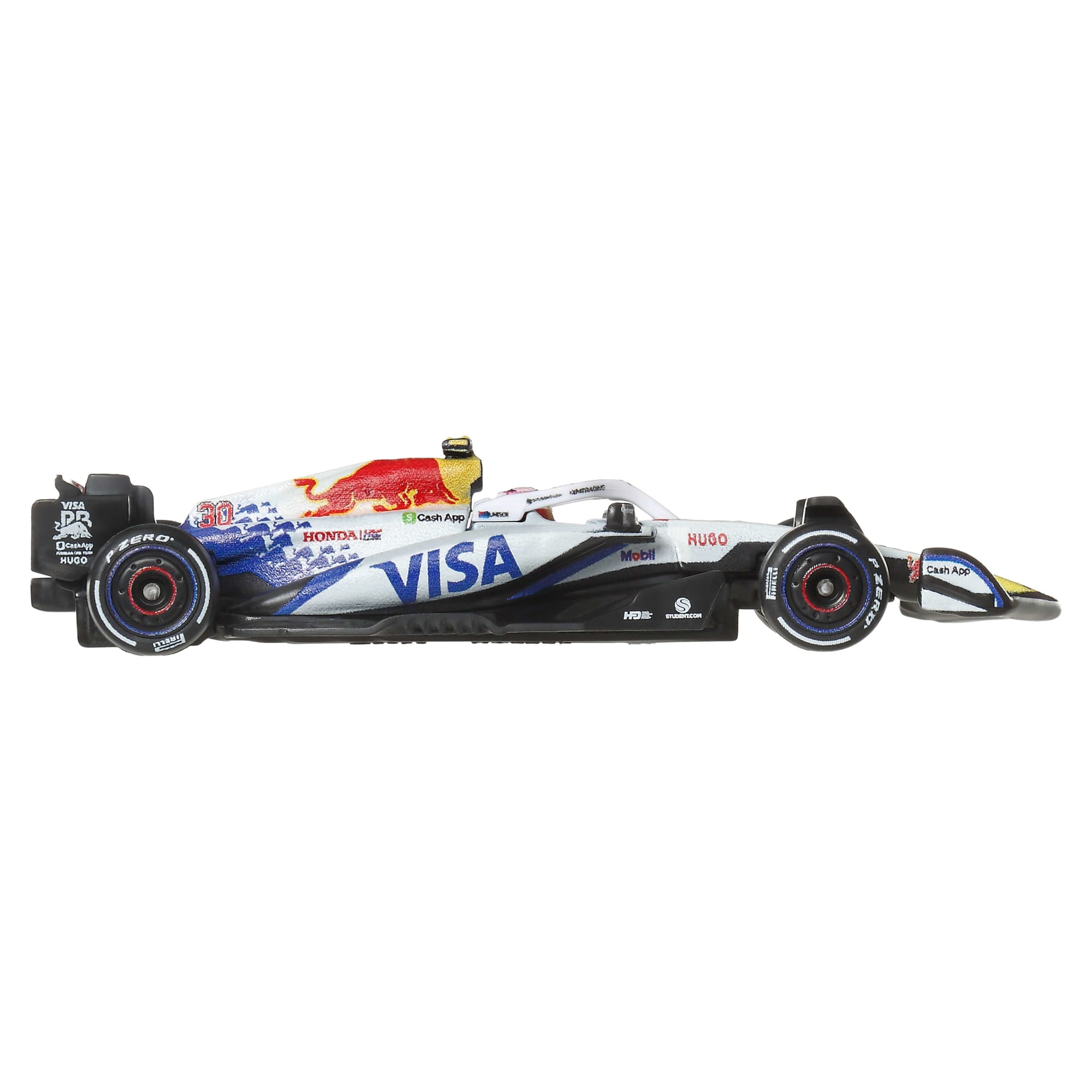 Hot Wheels Premium Visa Cash App Racing Bulls Formula One Team 2-Pack With Lawson & Hadjar Racecars - Image 6