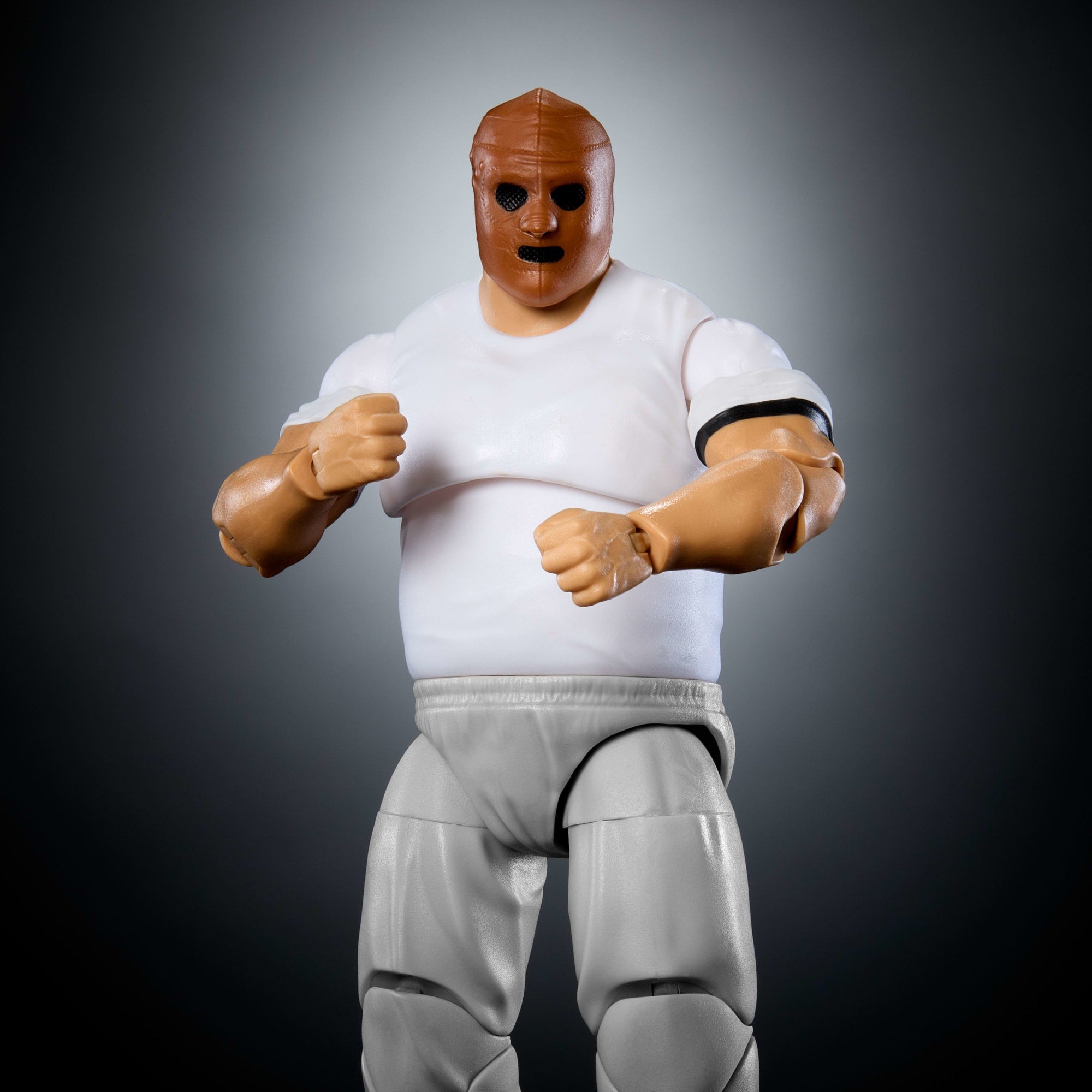 WWE Elite Collection Monday Night War British Bulldog Action Figure & Plus Golga Build-A-Figure Parts - Image 7