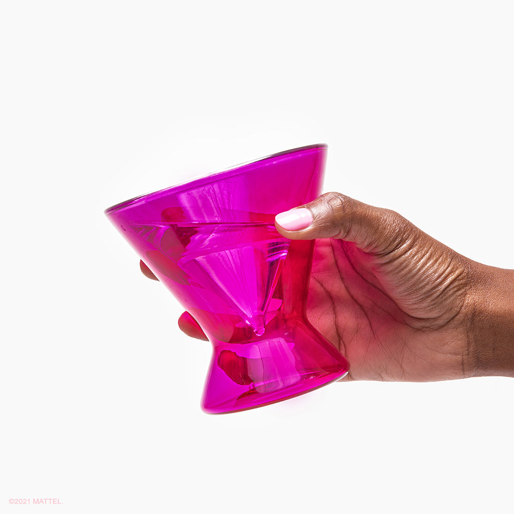 Barbie™ X Dragon Glassware® Stemless Martini Glasses - Image 14