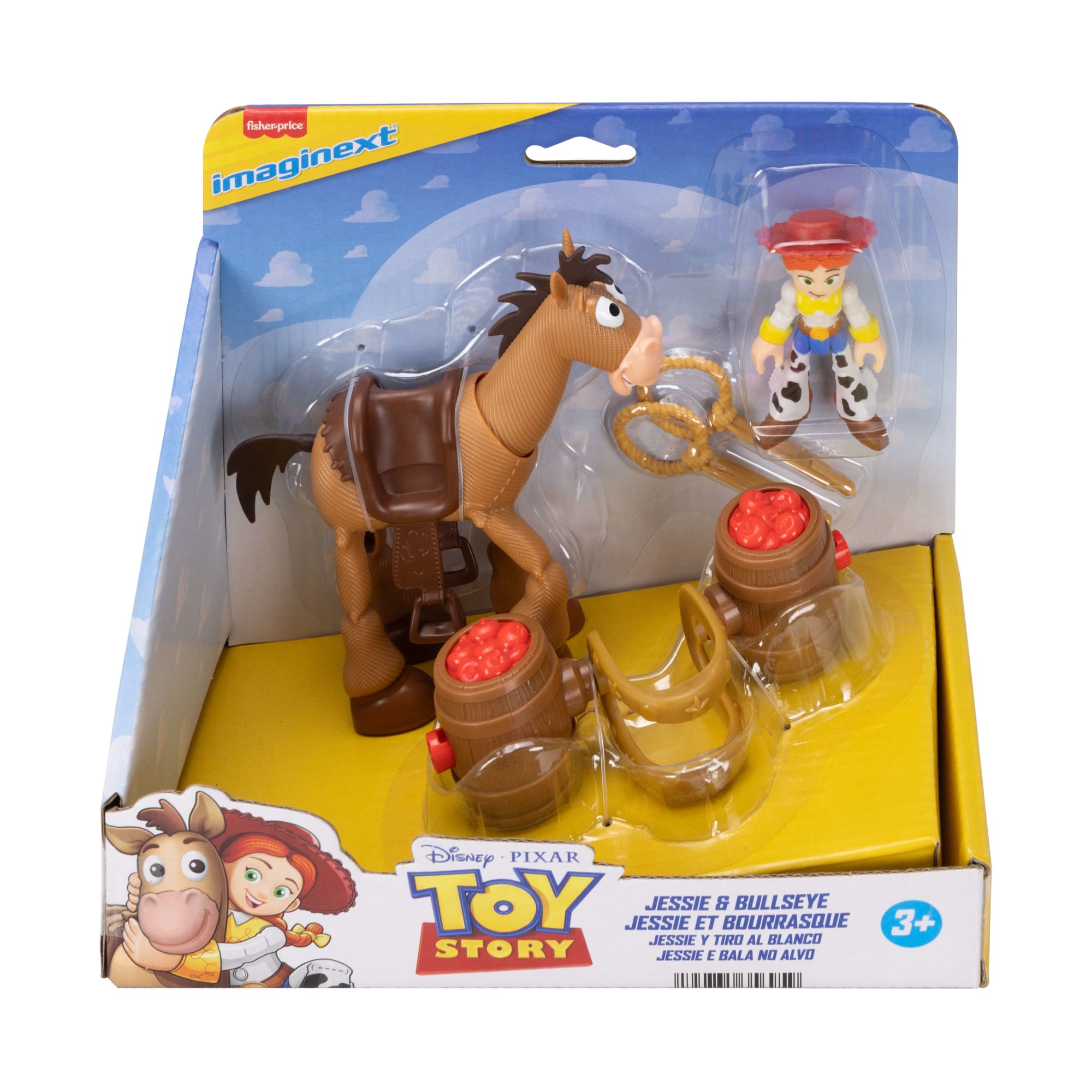 Imaginext Project Target Figura de Accion Pack de Jessie y Tiro Al Blanco - Image 6