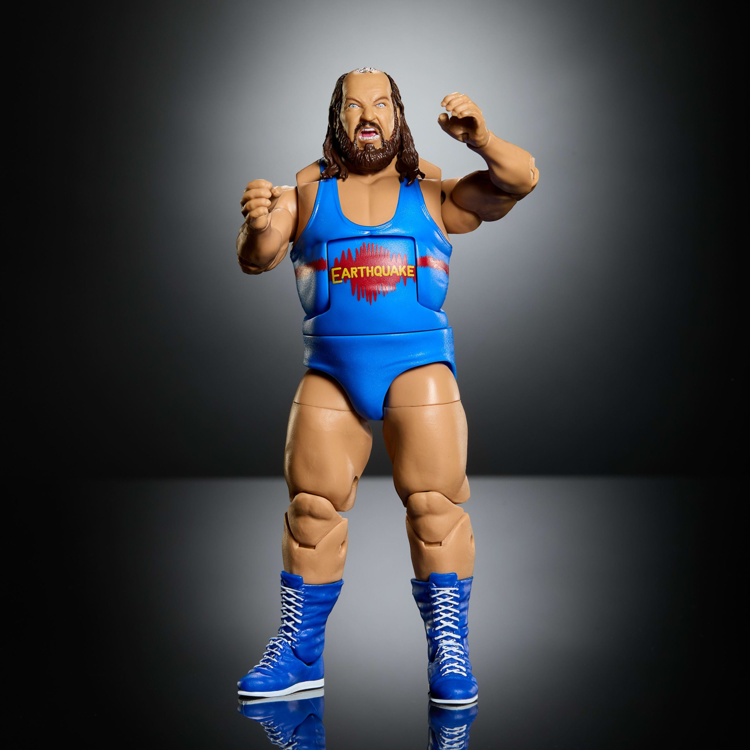 WWE Elite Legends Earthquake Action Figure & Accessories. Series 32 6-Inch Collectible Set - Image 5