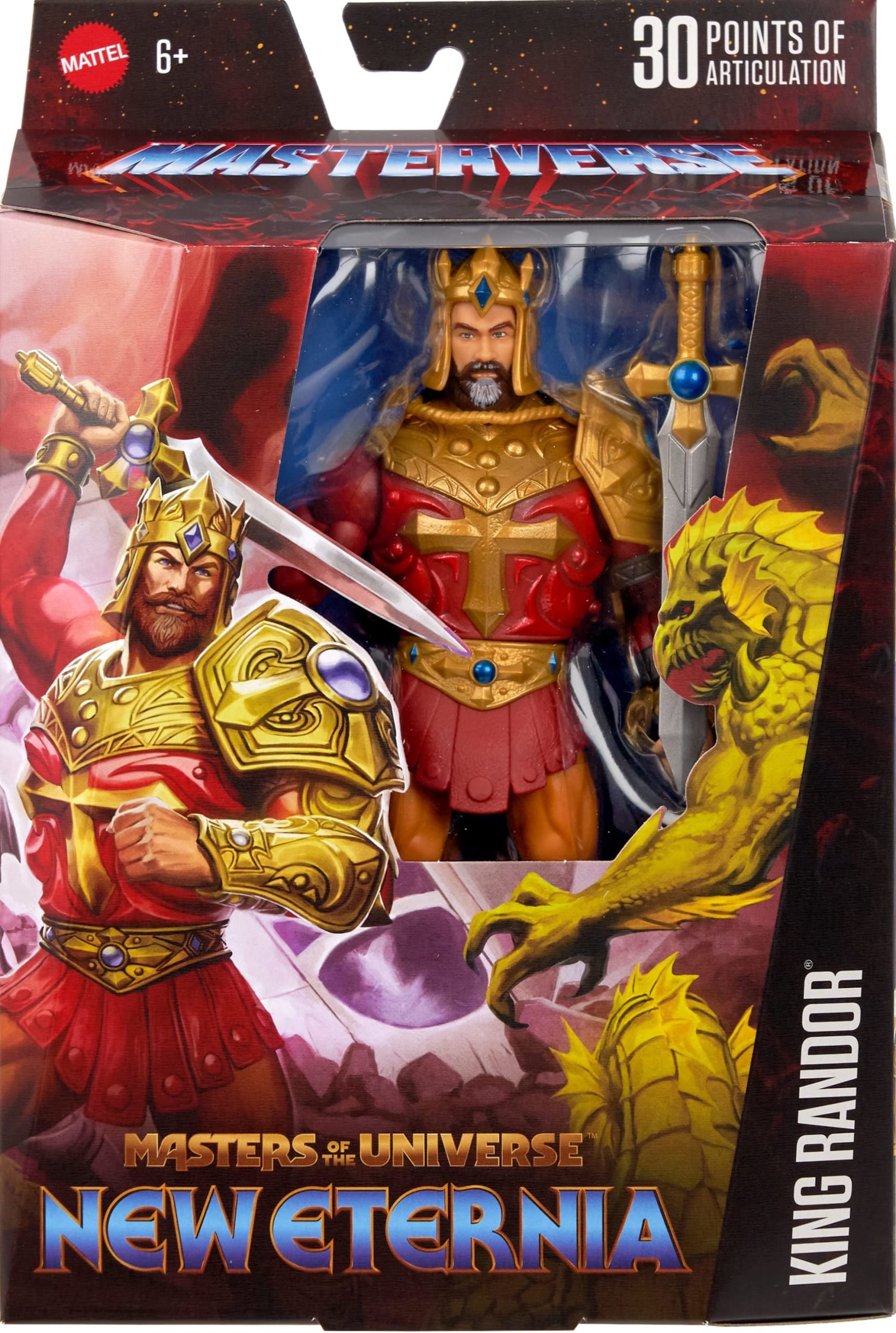 MOTU Masterverse King Randor Action Figure - Image 6