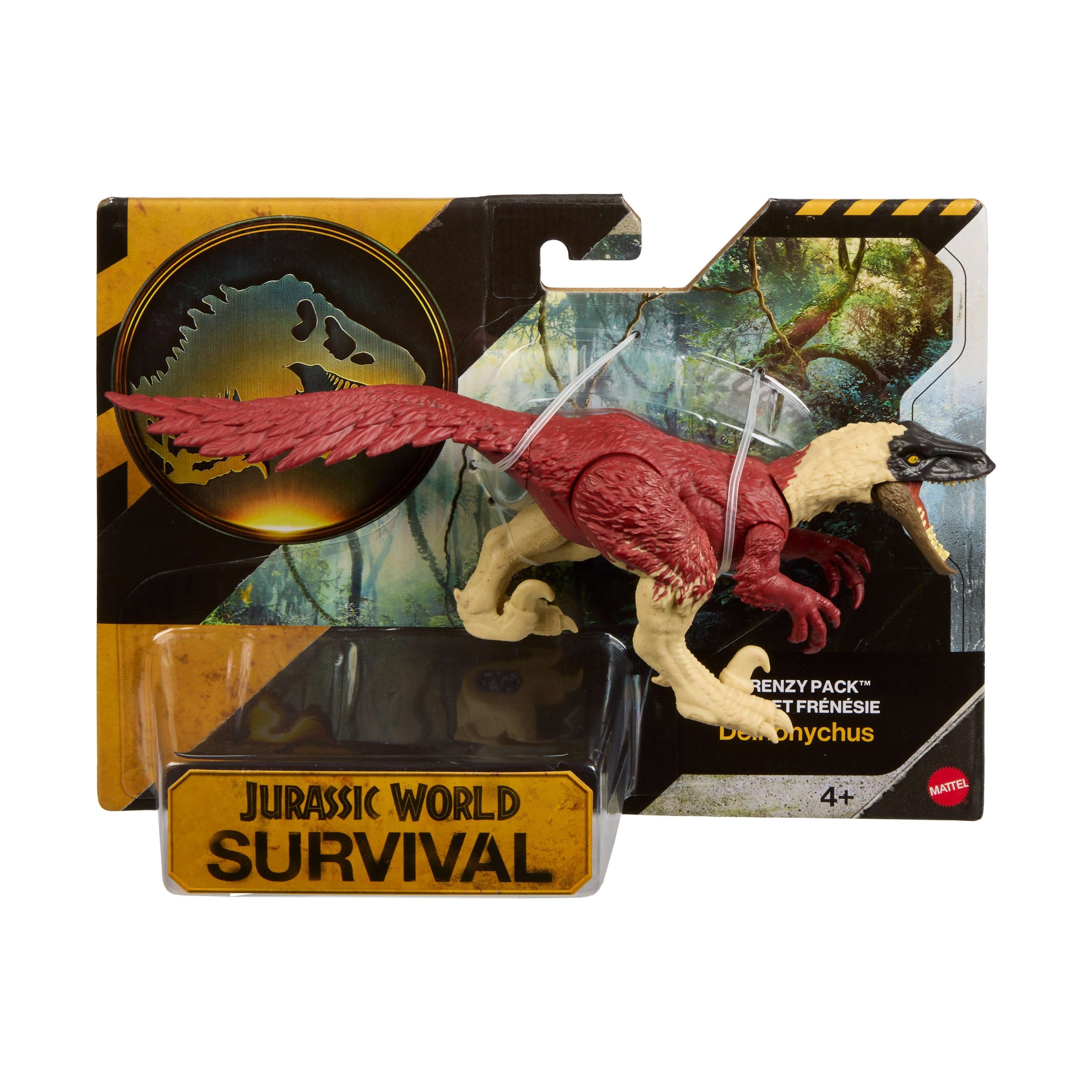 Jurassic World Rebirth Frenzy Pack Mutadon Dinosaur Figure. Authentic Toy. Digital Play - Image 5