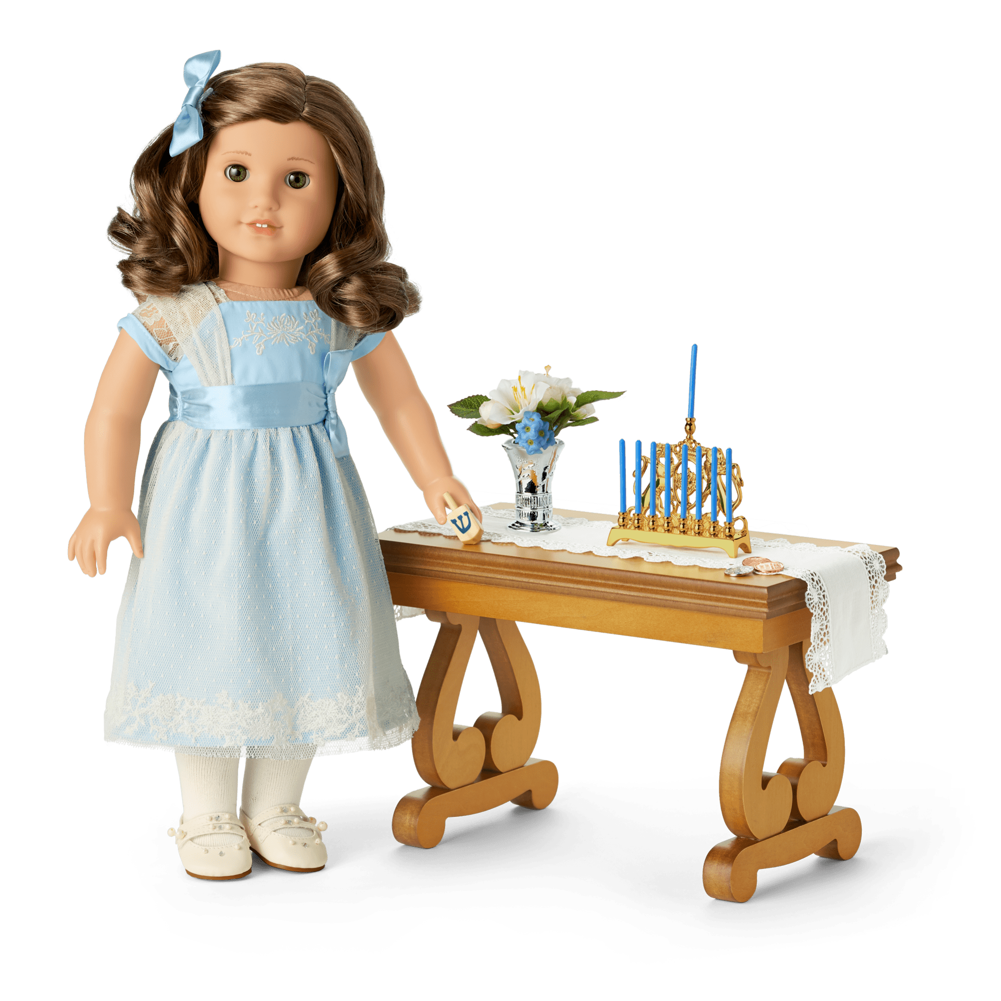 Rebecca's™ Parlor Table for 18-inch Dolls (Historical Characters) - Image 3