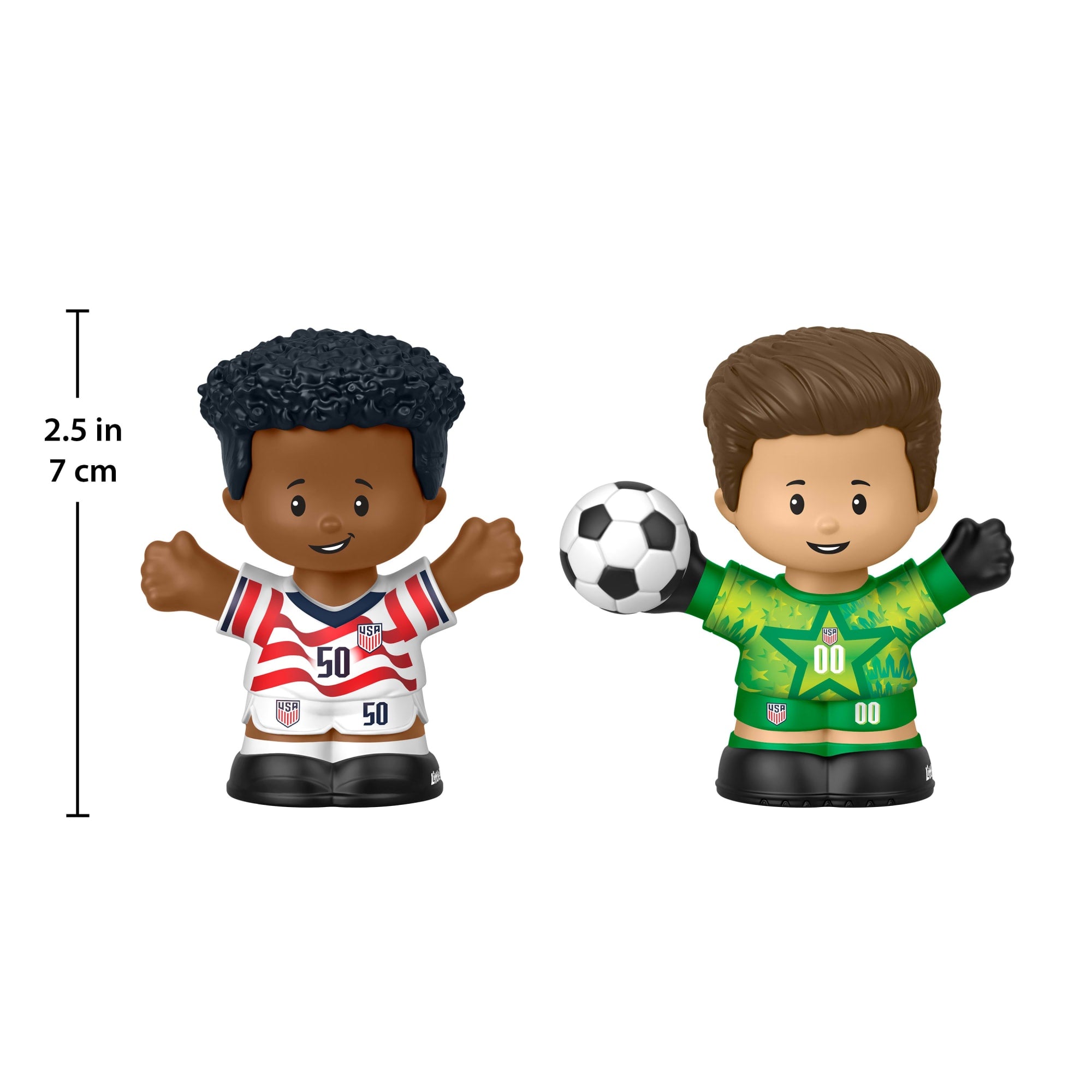 Little People Collector U.S. Soccer Special Edition Set For Sports Fans. 2 Figures - Image 5