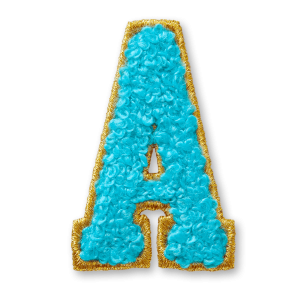 AG™ Letter A Stick-On Patch