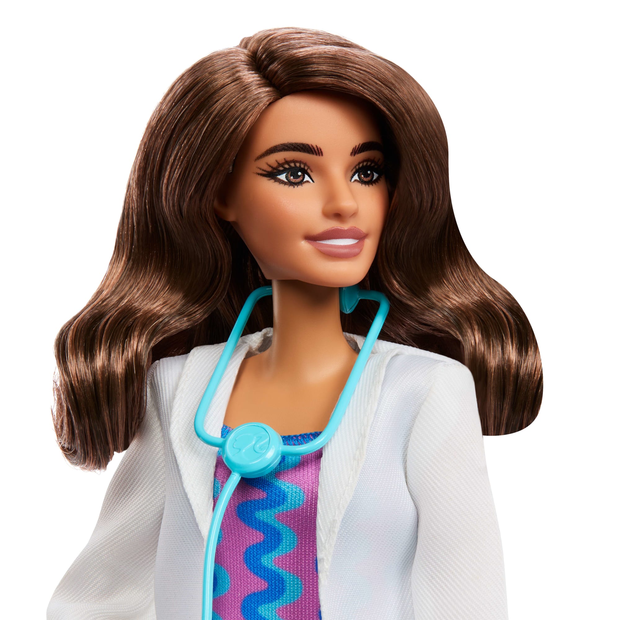 Barbie Careers Doctor Doll & Accessory. Fashion Doll Wearing Removable Look With Stethoscope - Image 3
