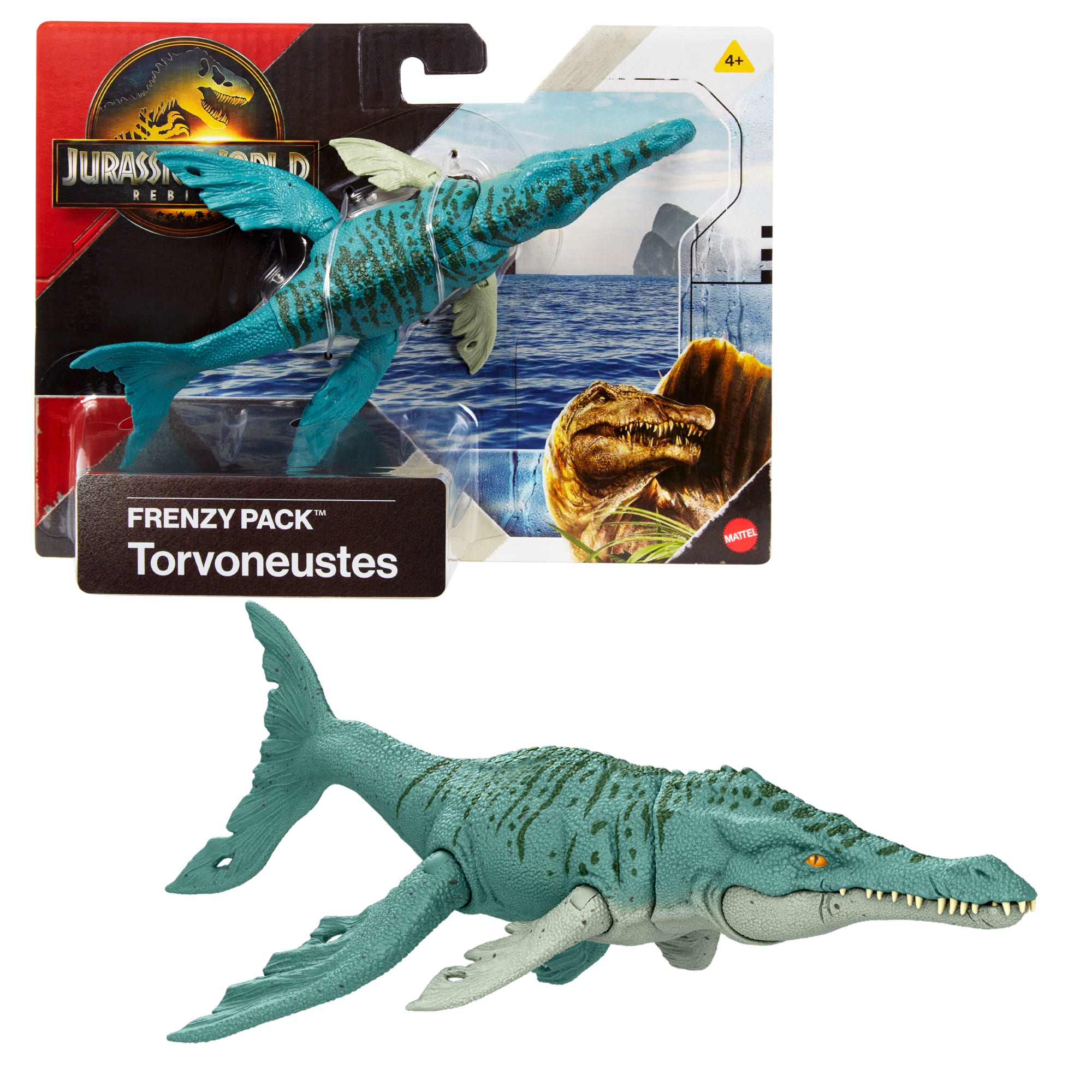Jurassic World Rebirth Frenzy Pack Dinosaur Action Figure Toys. Posable. Physical & Digital Play - Image 2