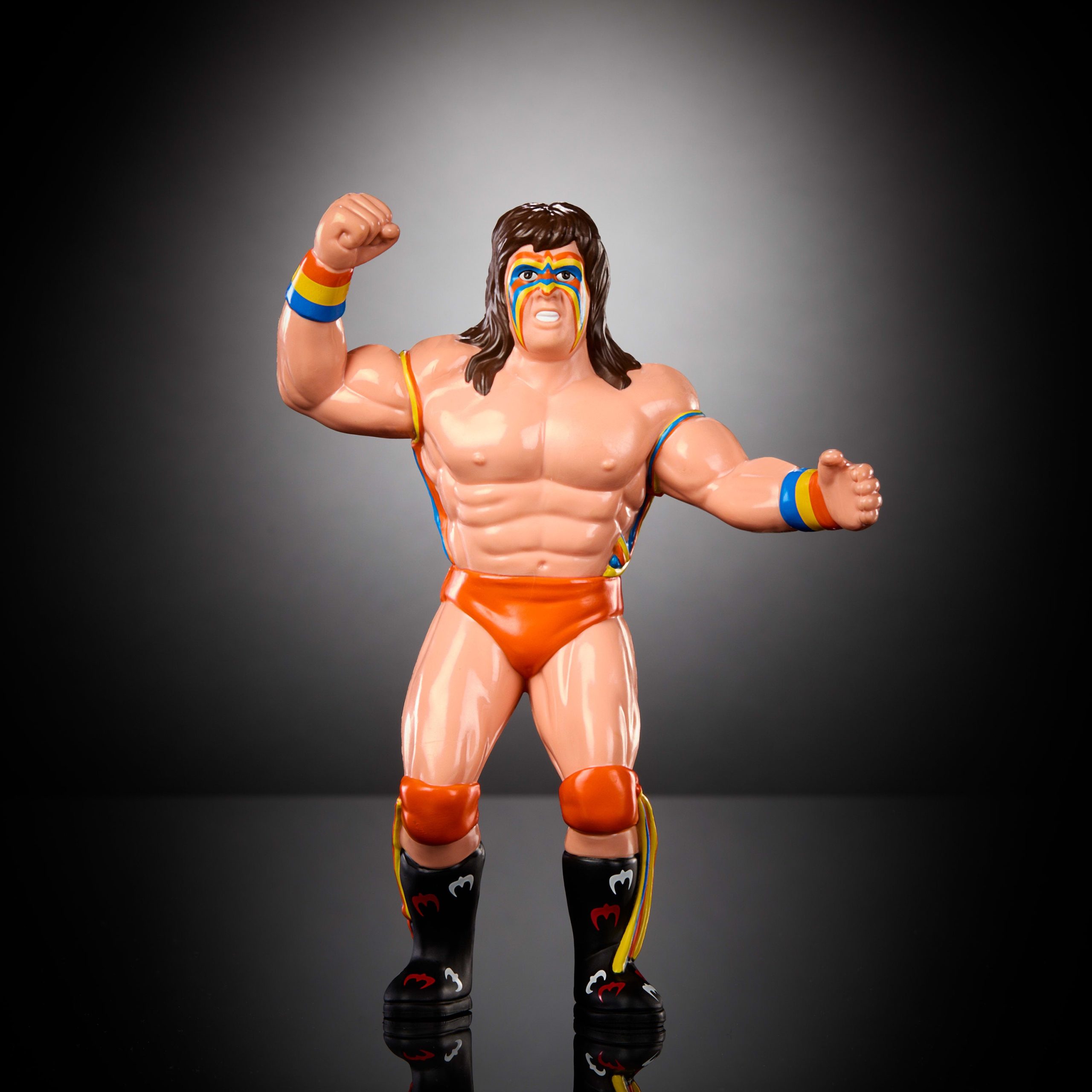 Ljn WWE Superstars Ultimate Warrior Action Figure. 1980s Retro 8-Inch Collectible Toy - Image 5