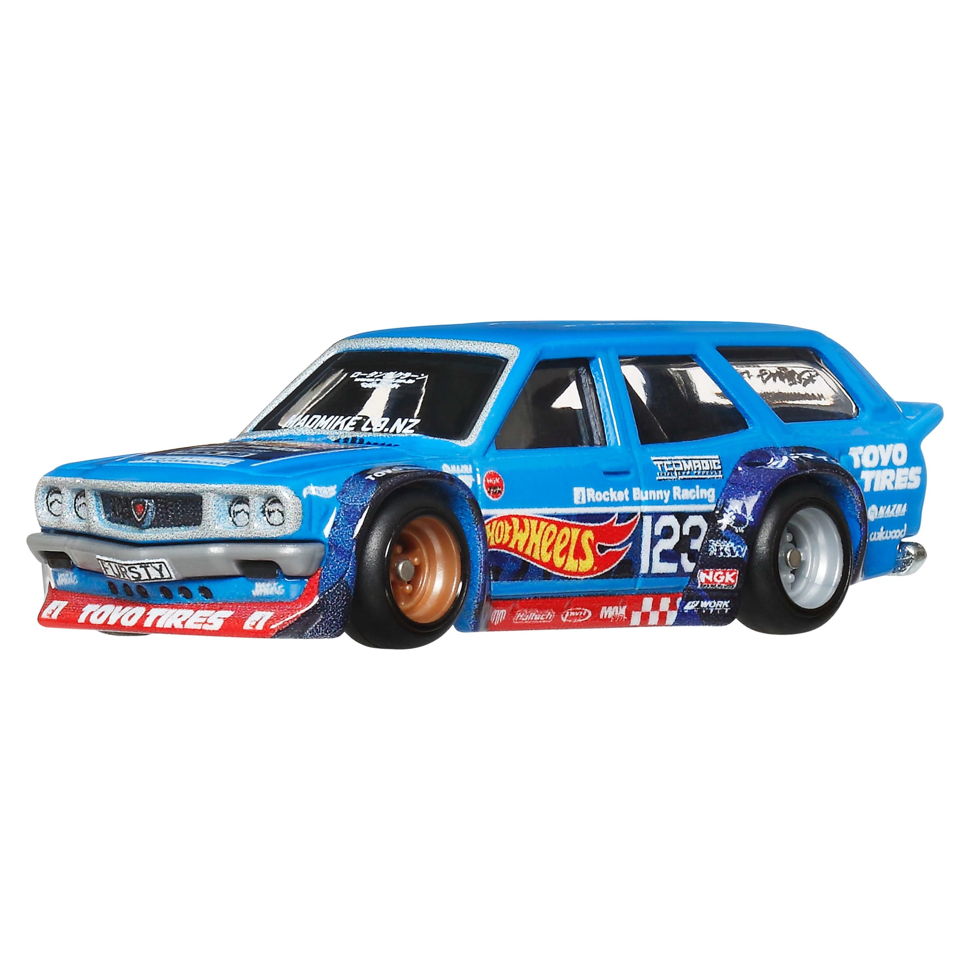 Hot Wheels Premium Car Culture Made Mike Mazda RX-3 Wagon/Remorque - Image 3