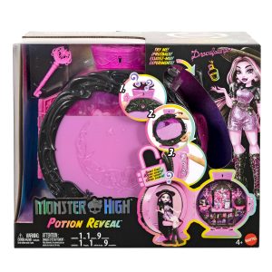 Monster High Set de Juego Pociones Reveal con Draculaura