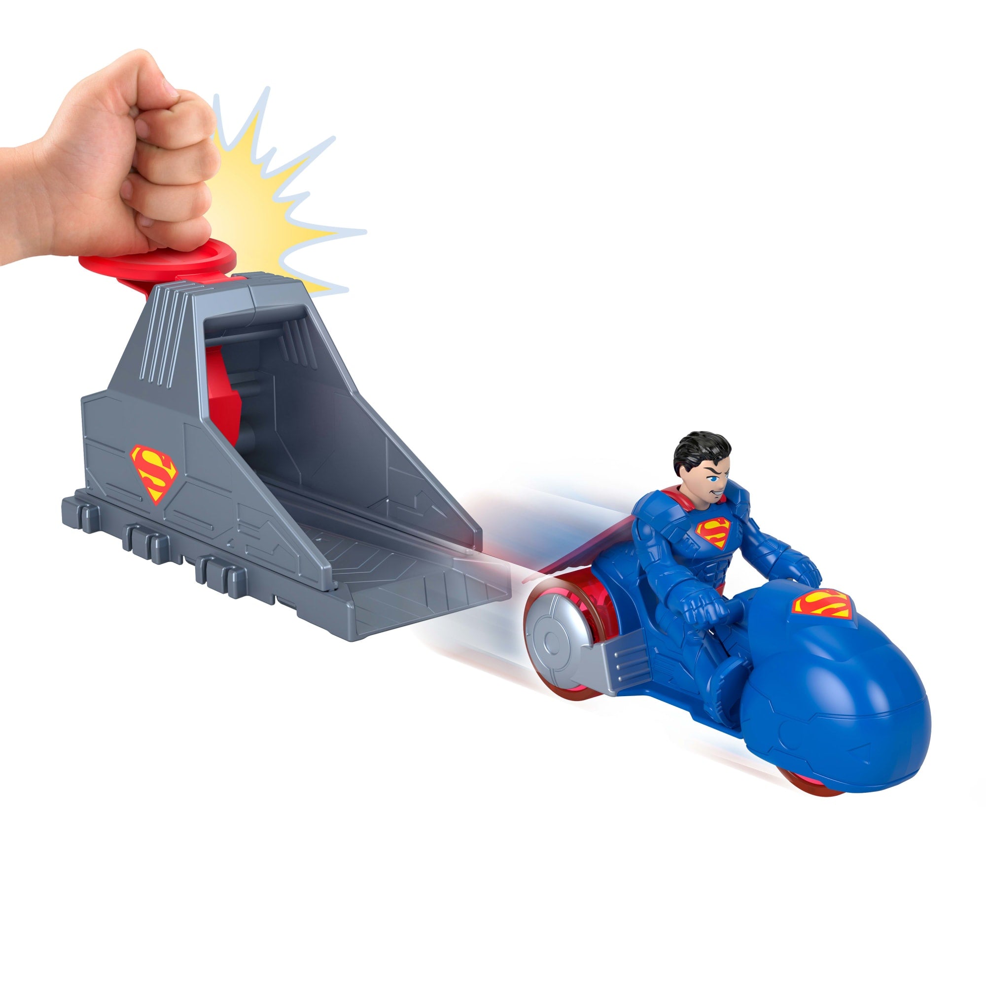 Imaginext DC Super Friends Juguete Lanzador de Superman - Image 2