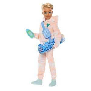 Barbie Équipe de Rêve Poupée Ken. 9 Accessoires