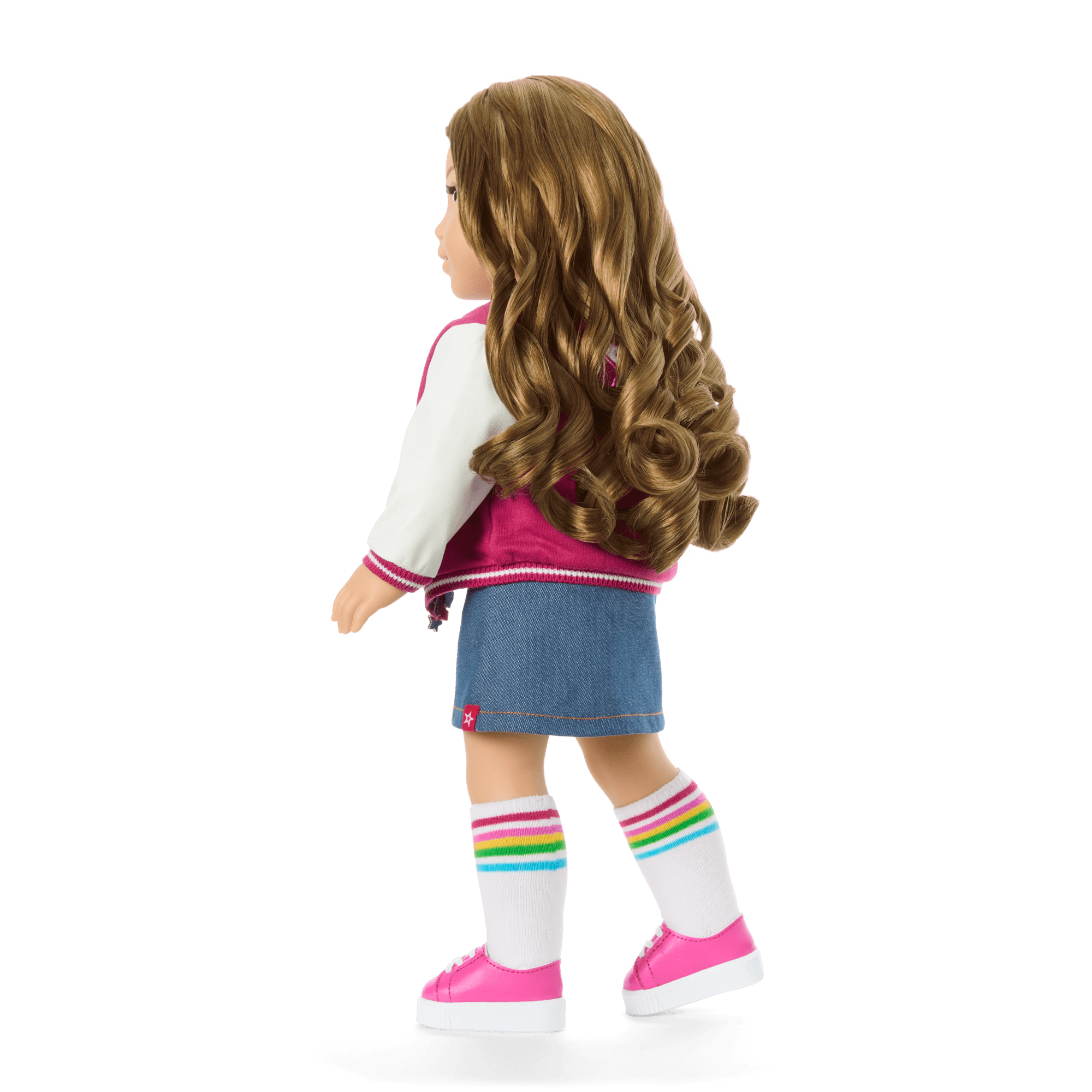 Truly Me™ 18-inch Doll #118 with curly caramel hair - Image 4