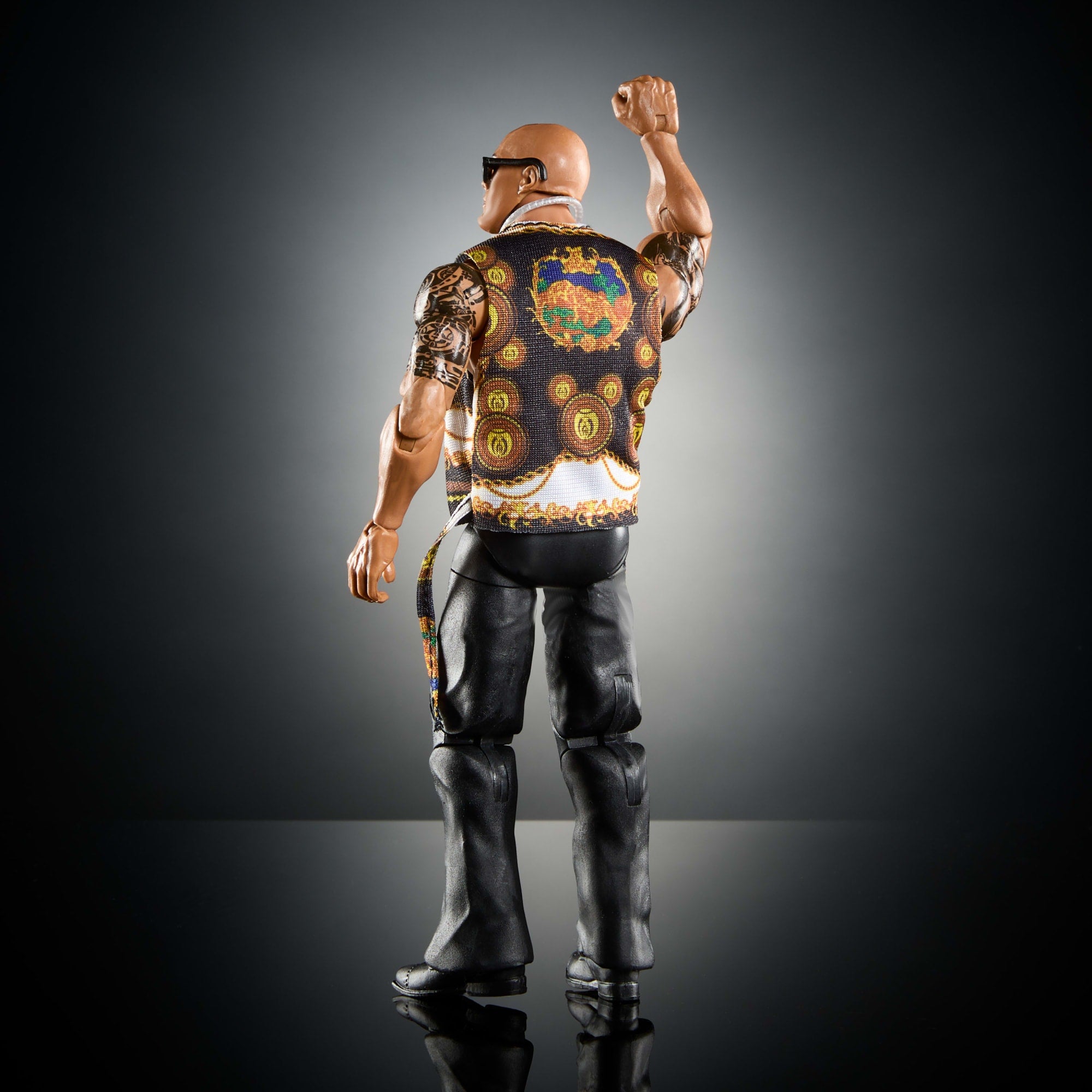 WWE Figura de Acción Elite The Rock gafas - Image 6