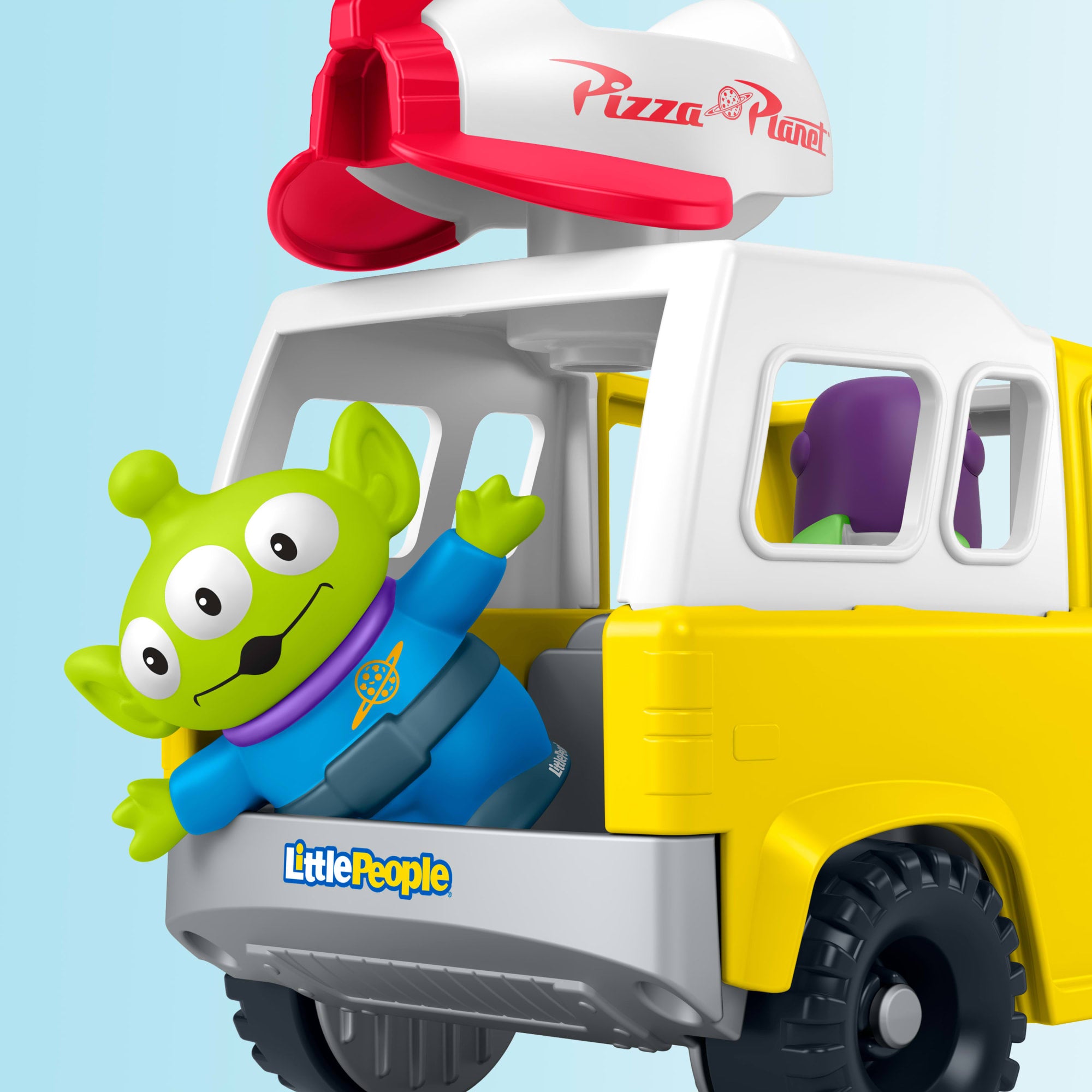 Fisher-Price-Little People Disney · Pixar Toy Story-Camion Pizza - Image 4