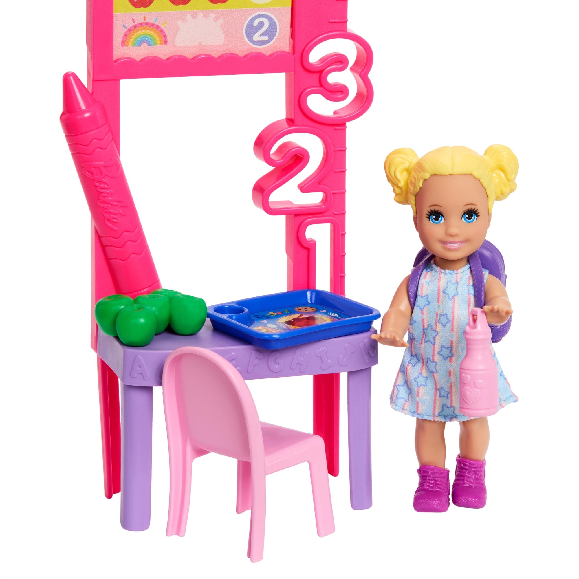 Barbie Careers Teacher Playset With Fashon Doll. Toddler Doll. Classroom Board & Accessories - Image 4