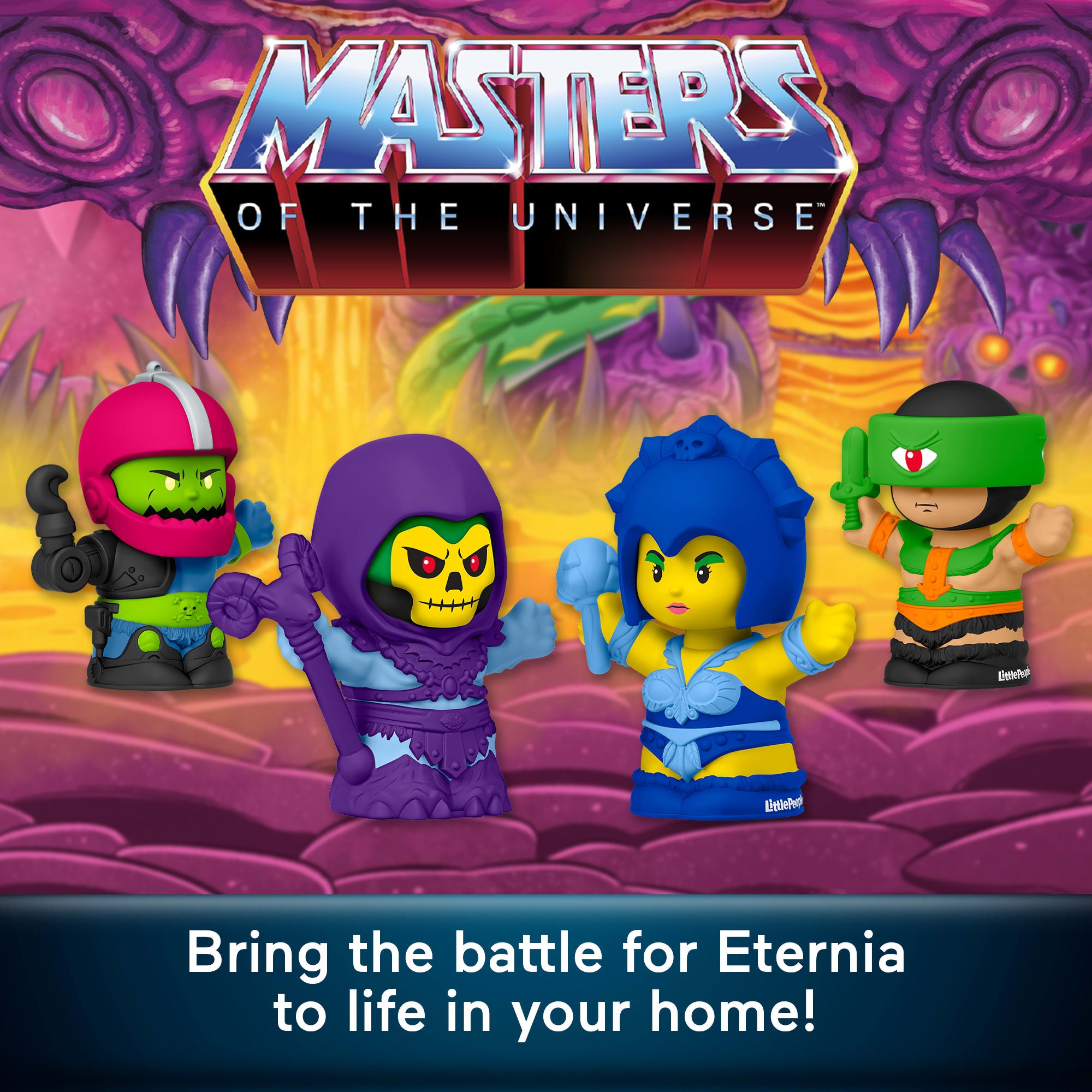 Little People Collector Masters Of The Universe: EVil Warriors Set For Fans. 4 Figures - Image 2