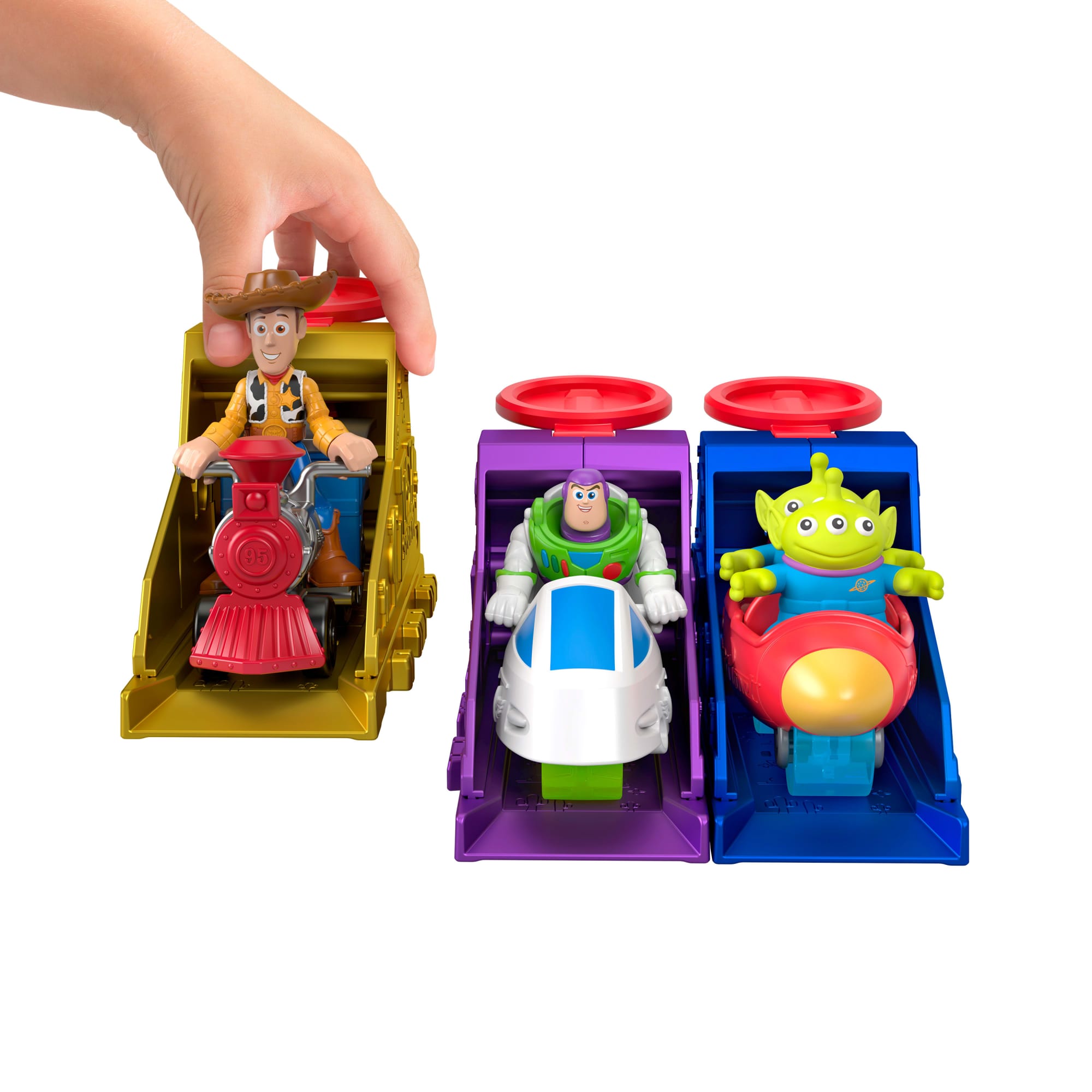 Imaginext Project Target Figura de Acción Lanzador de Impacto Secreto - Image 2