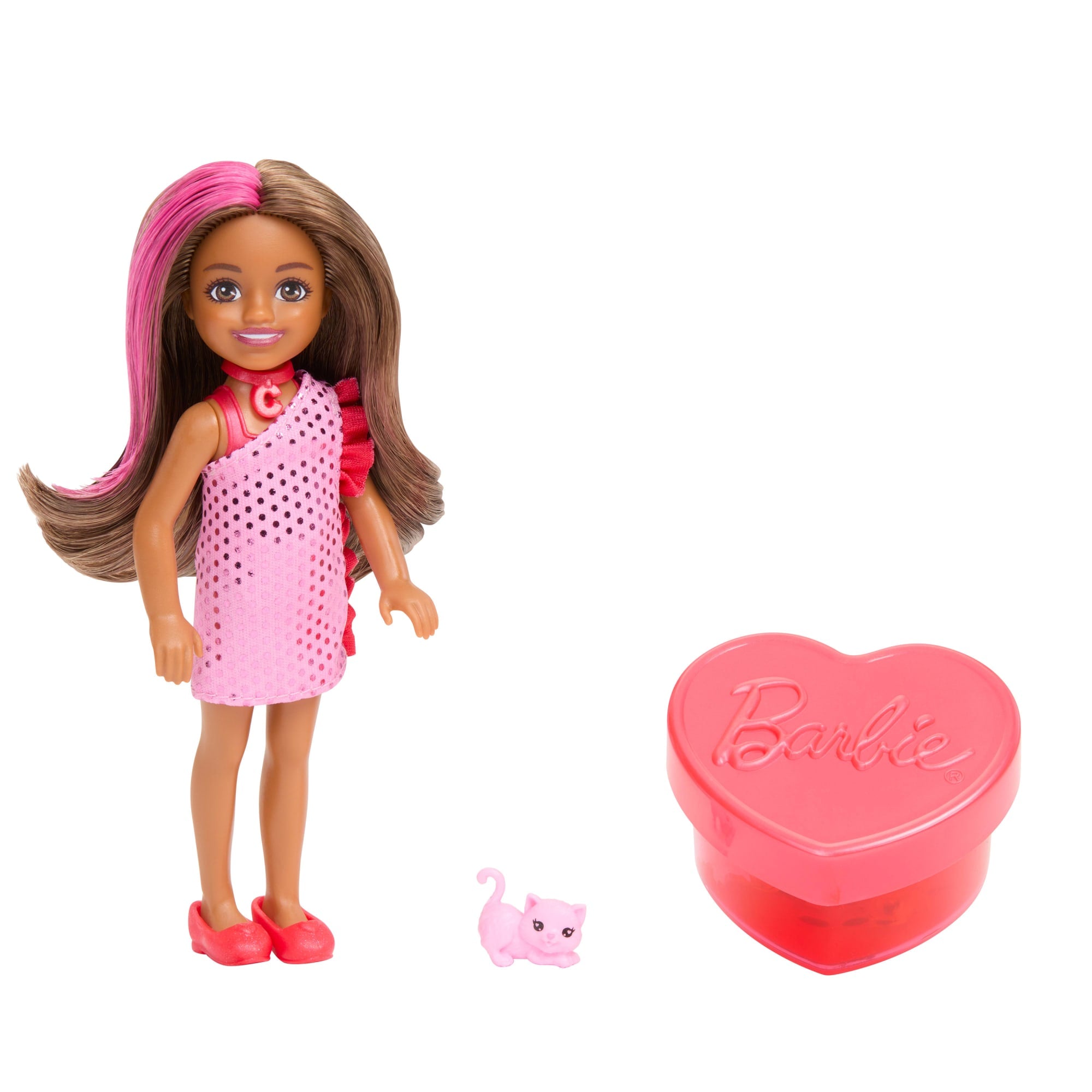 Barbie Party Unboxed Muñeca Chelsea Fiesta Glamour Sorpresa - Image 3