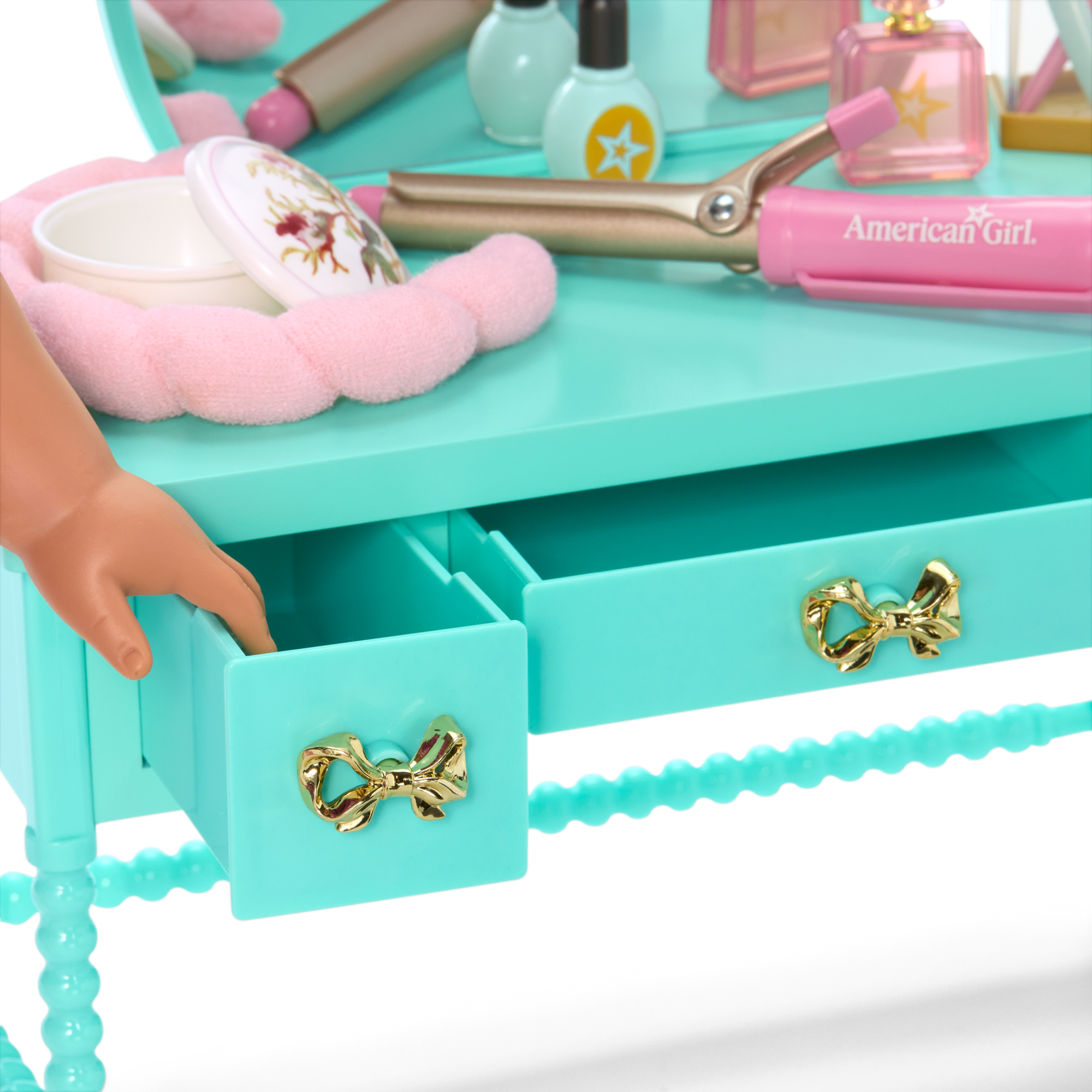 Raquel's™ Vintage Vanity for 18-inch Dolls (Girl of the Year™ 2026) - Image 6