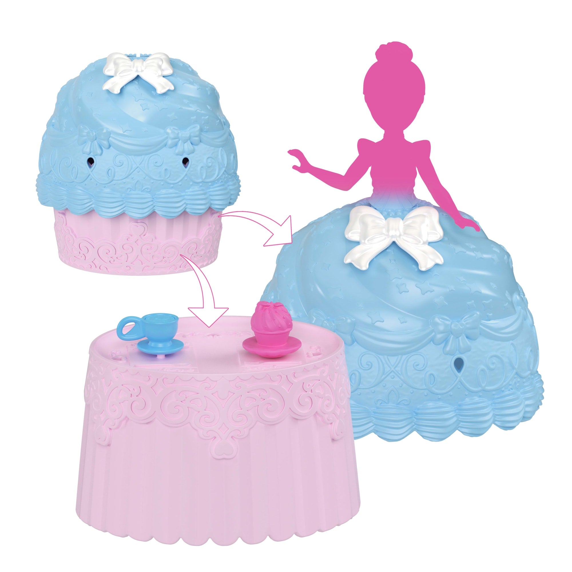 Princesses Disney Petite Poupée Cupcake Doll Reveal - Image 4