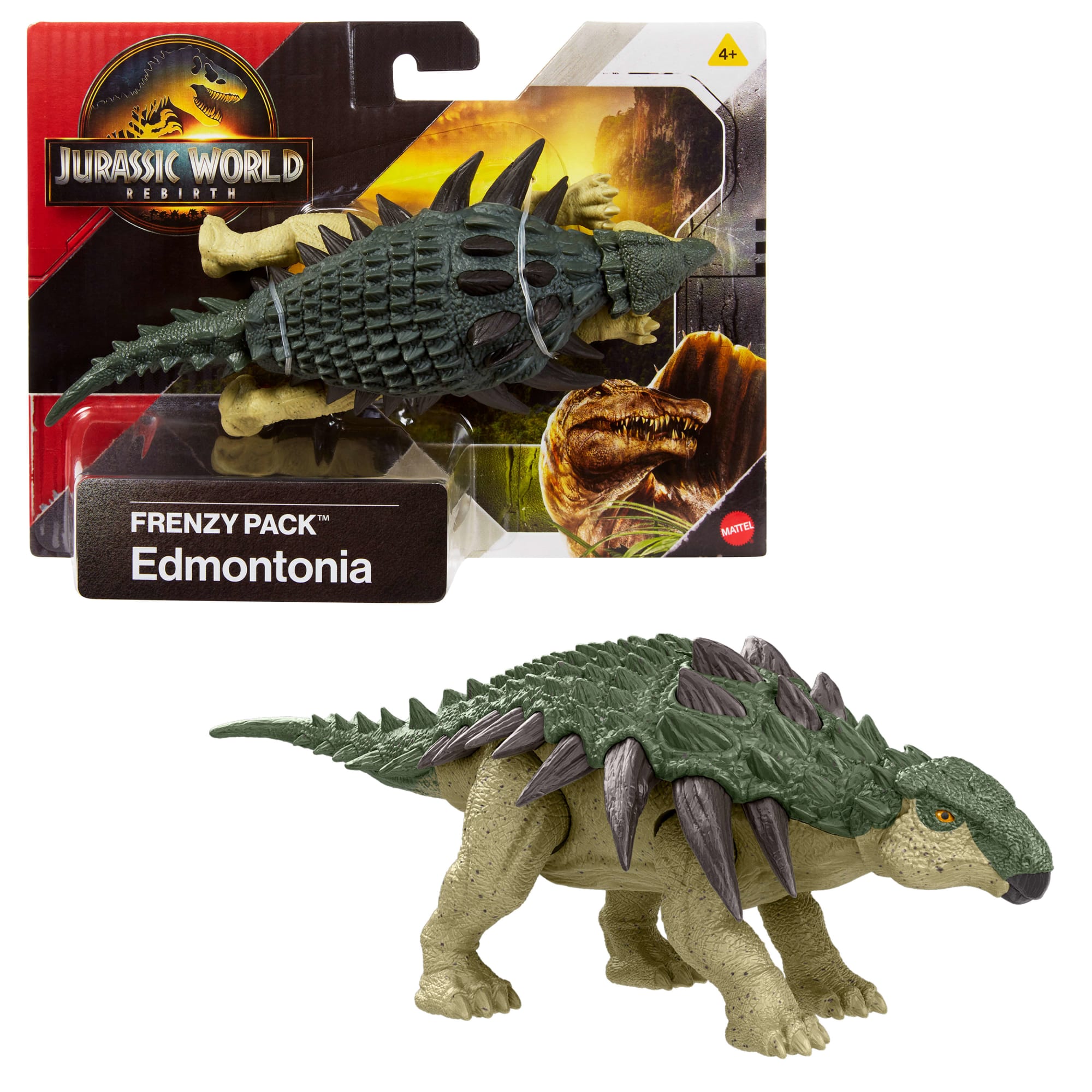 Jurassic World Rebirth Frenzy Pack Dinosaur Action Figure Toys. Posable. Physical & Digital Play