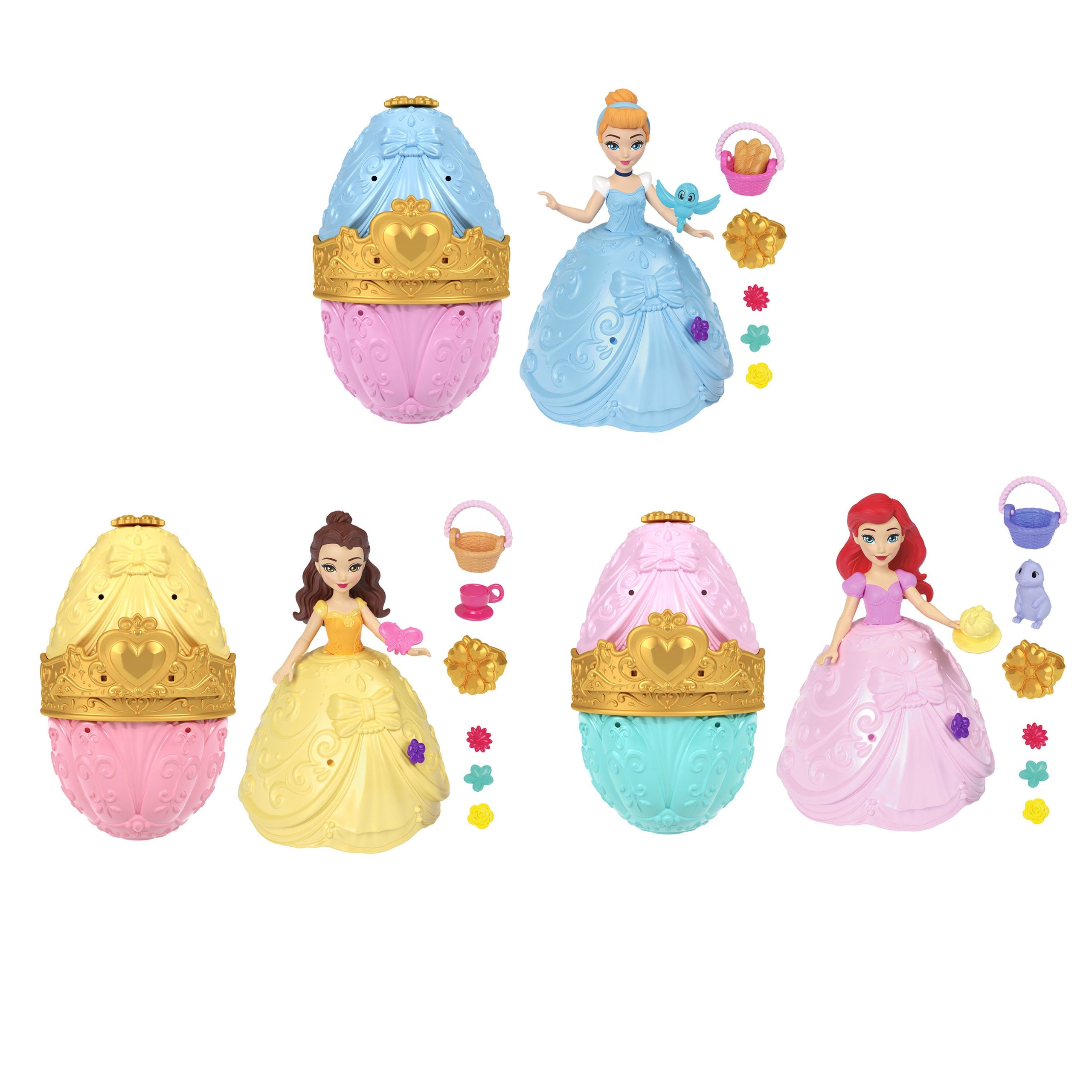 Disney Princess Small Dolls Muñeca huevitos de pascua sorpresa - Image 4