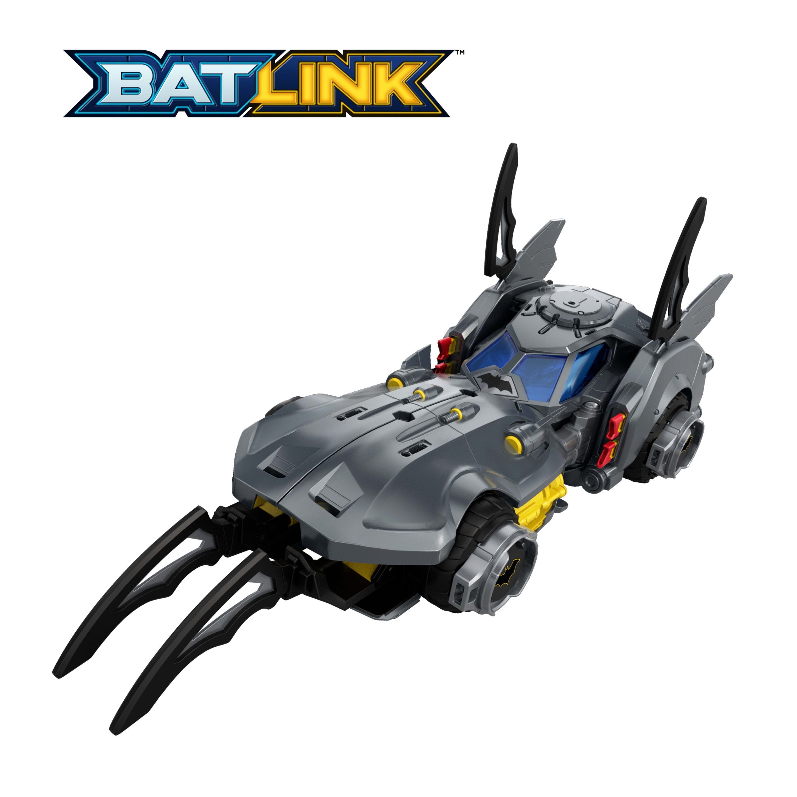 DC Premier Batlink Pack With Batmobile. Robin Cycle. Batman & Robin Figures. 2 Batarangs - Image 5