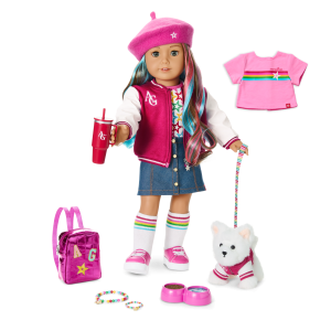 Truly Me™ 18-inch Doll #101. Puppy. Mini Backpack & Accessories AG™ Star Squad Bundle