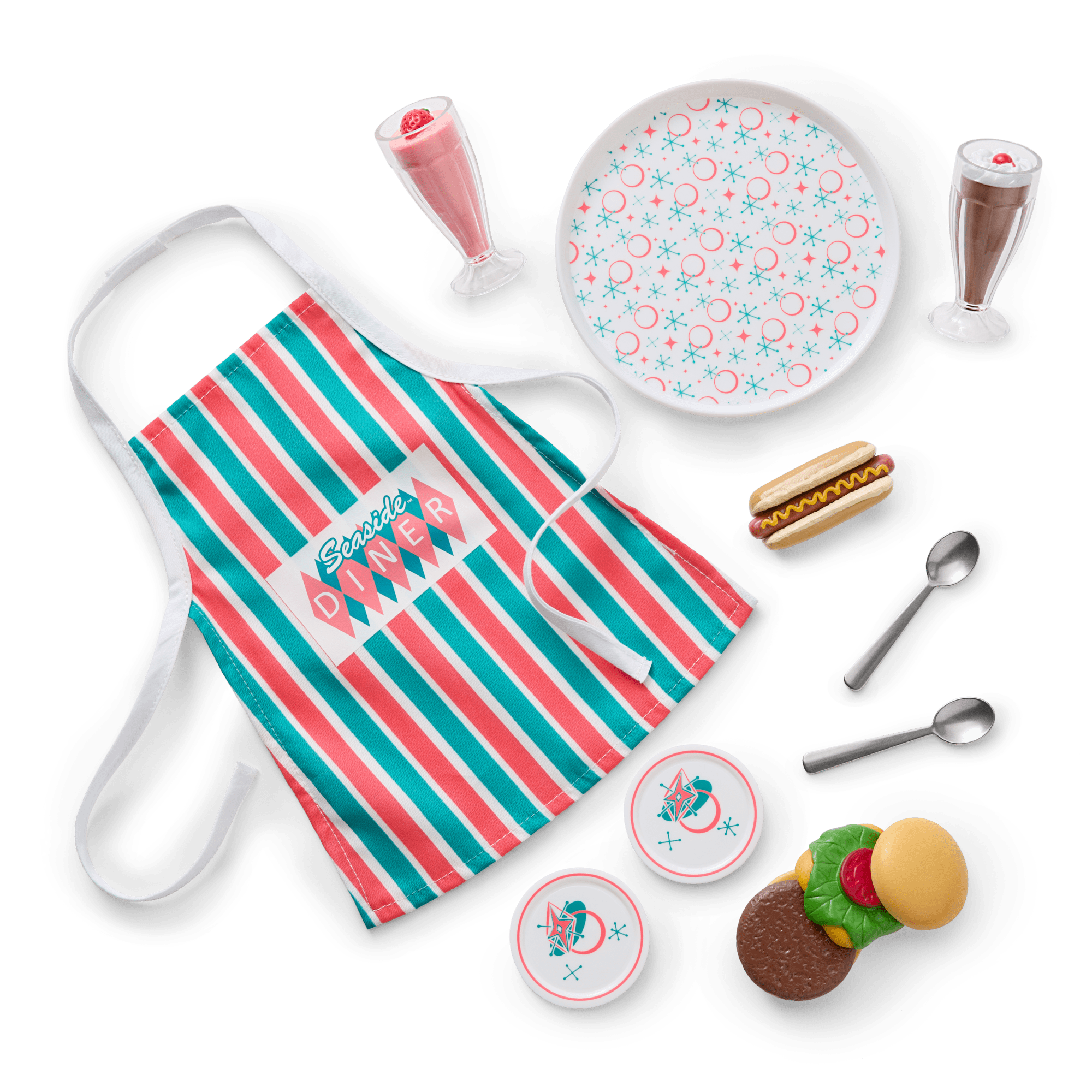 Maryellen's™ Diner Accessories for 18-inch Dolls (Historical Characters)