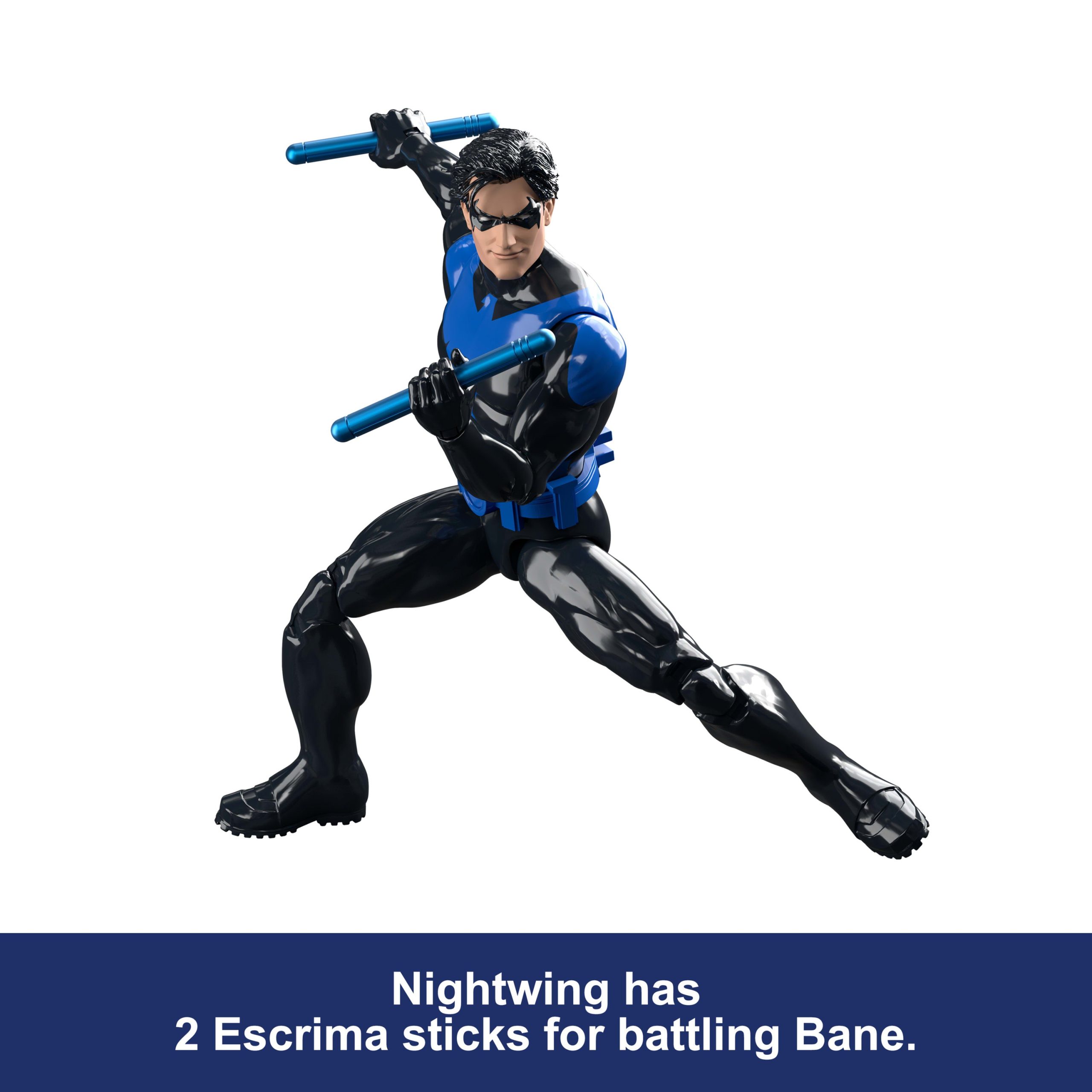 DC Premier Batman & Nightwing vs Bane Pack 6.5 Inch Scale Action Figures. Accessories - Image 4