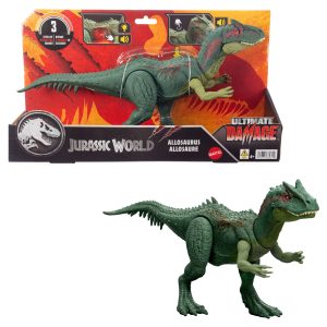 Jurassic World Renaissance-Ultimate Damage-Figurine Allosaure Lumineux