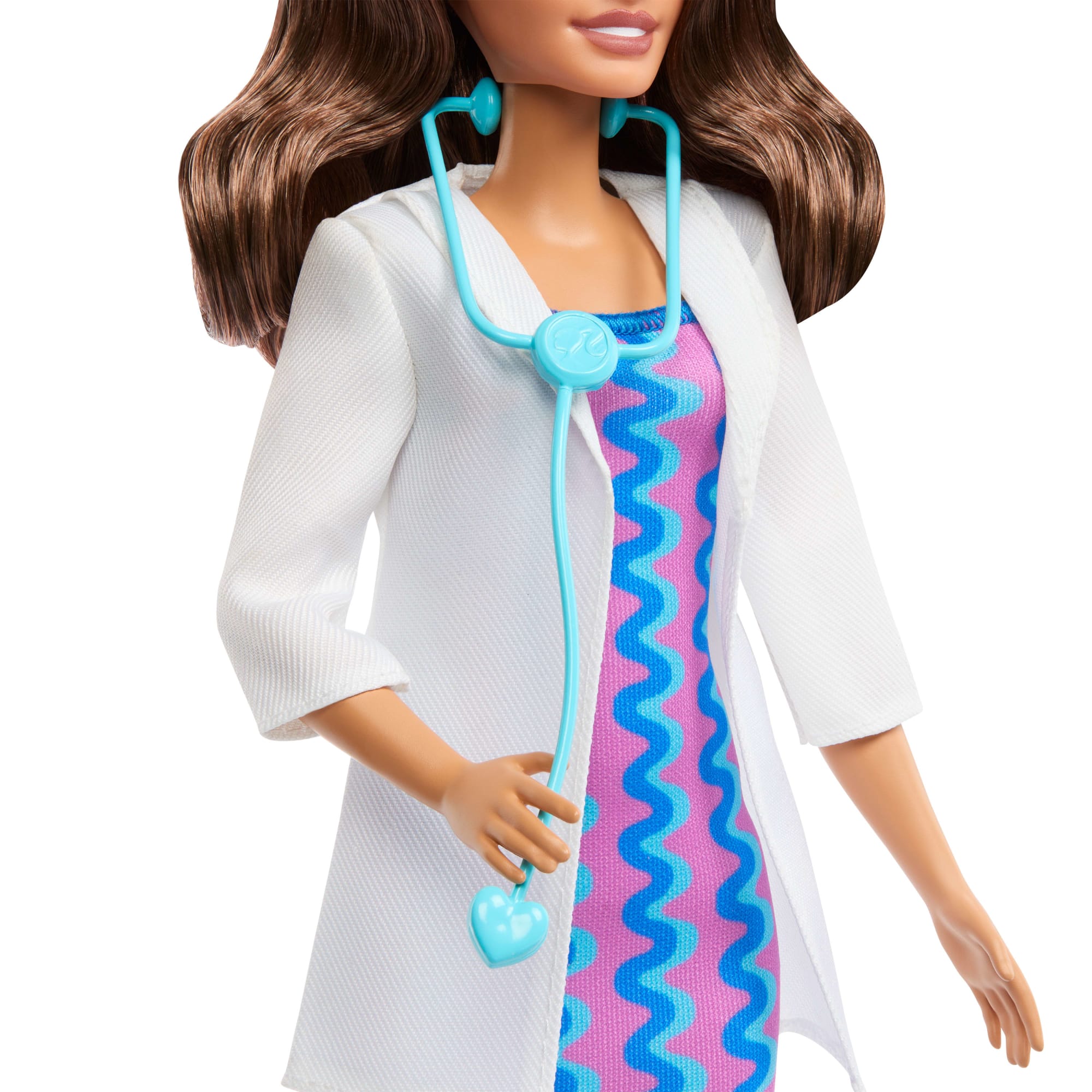 Barbie Careers Doctor Doll & Accessory. Fashion Doll Wearing Removable Look With Stethoscope - Image 3