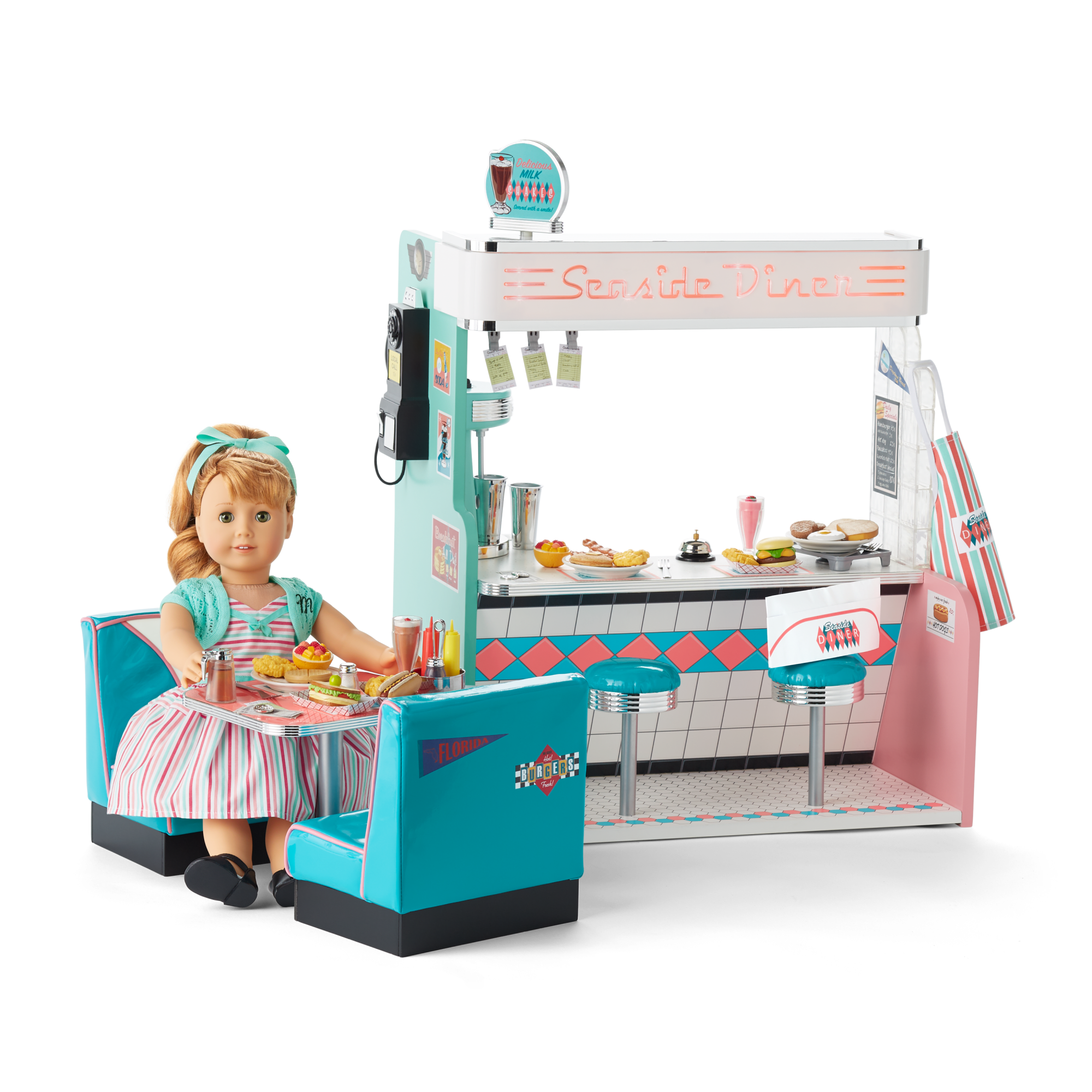 Maryellen's™ Seaside Diner for 18-inch Dolls (Historical Characters) - Image 2