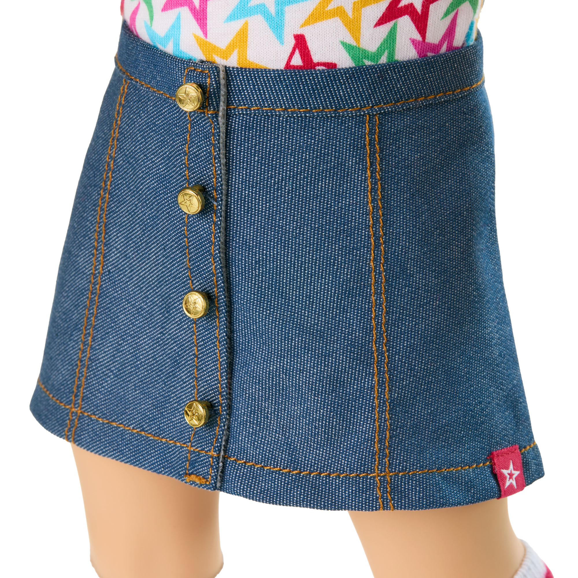 Truly Me™ 18-inch Doll #118 with curly caramel hair - Image 9