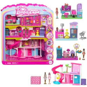 Barbie Mini BarbieLand Conjunto de Brinquedo Pacote Mundo Miniatura