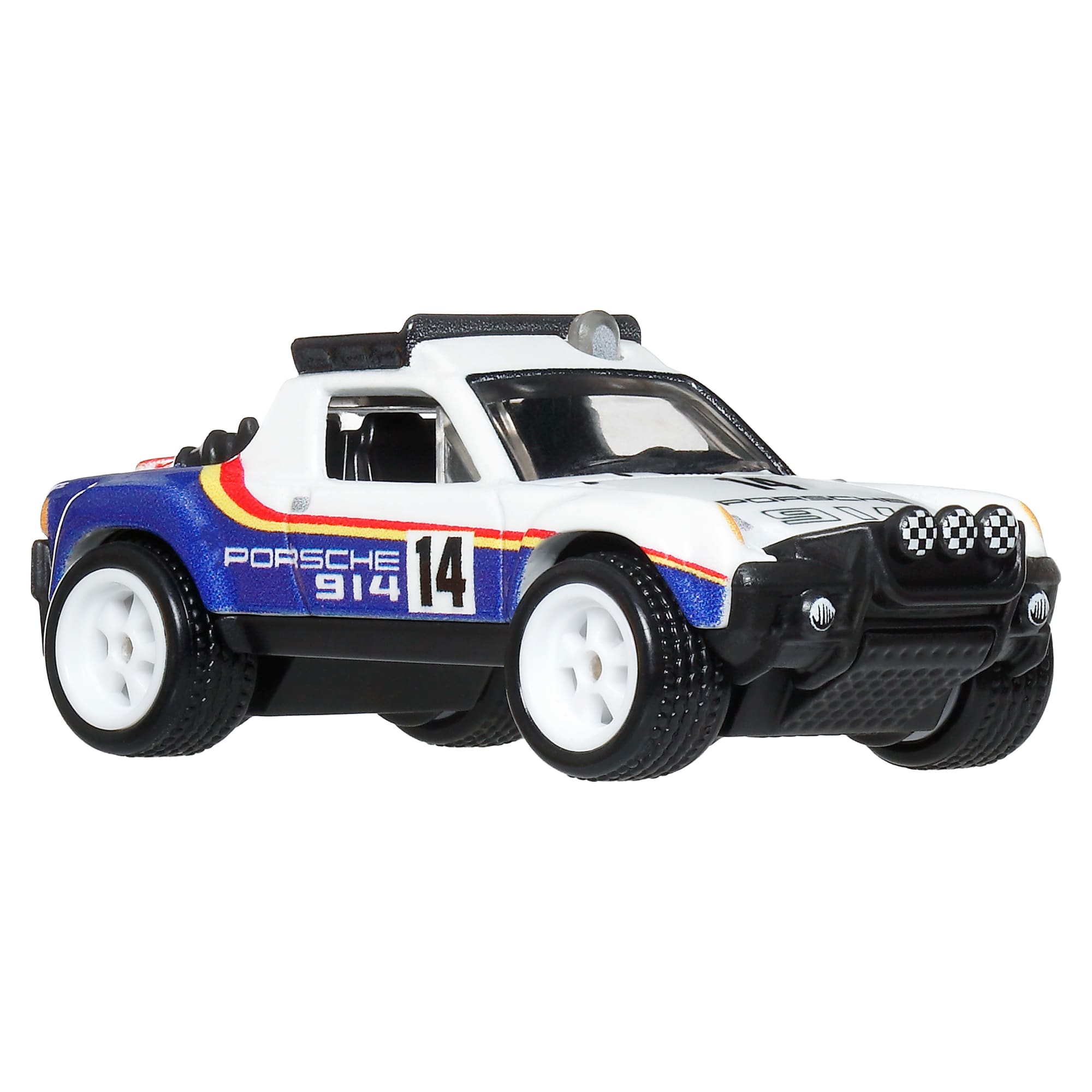 Hot Wheels Car Culture Premium 1:64 Scale Die-Cast Toy Porsche 914 Safari. Thrill Climbers - Image 2