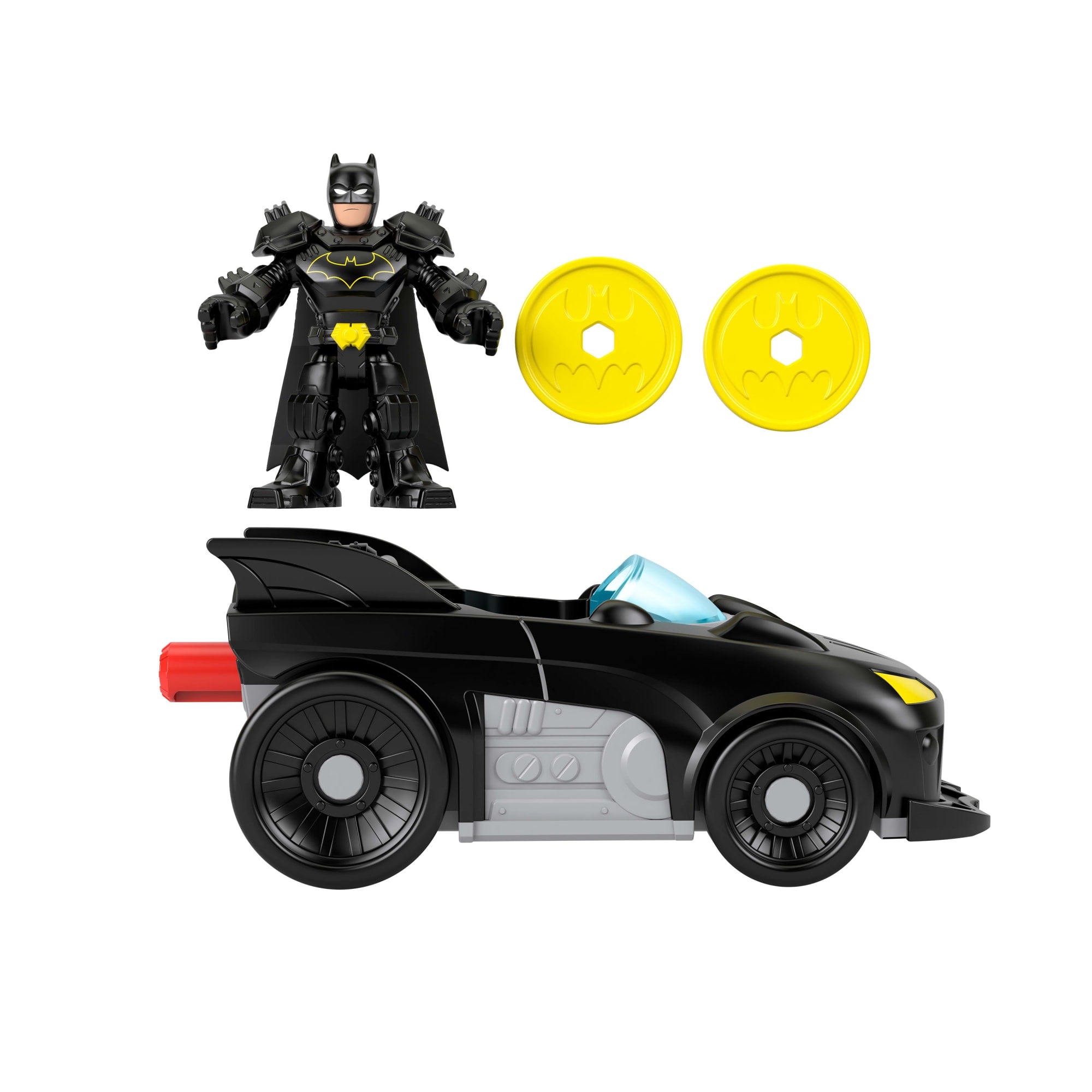 Imaginext DC Super Friends Figura de Ação Batman e Veículo - Image 4