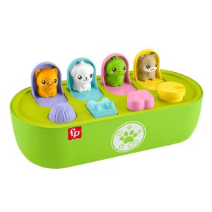 Fisher-Price Fp Pets Fine Motor Pop-Up Baby Activity Toy For Developmental Play