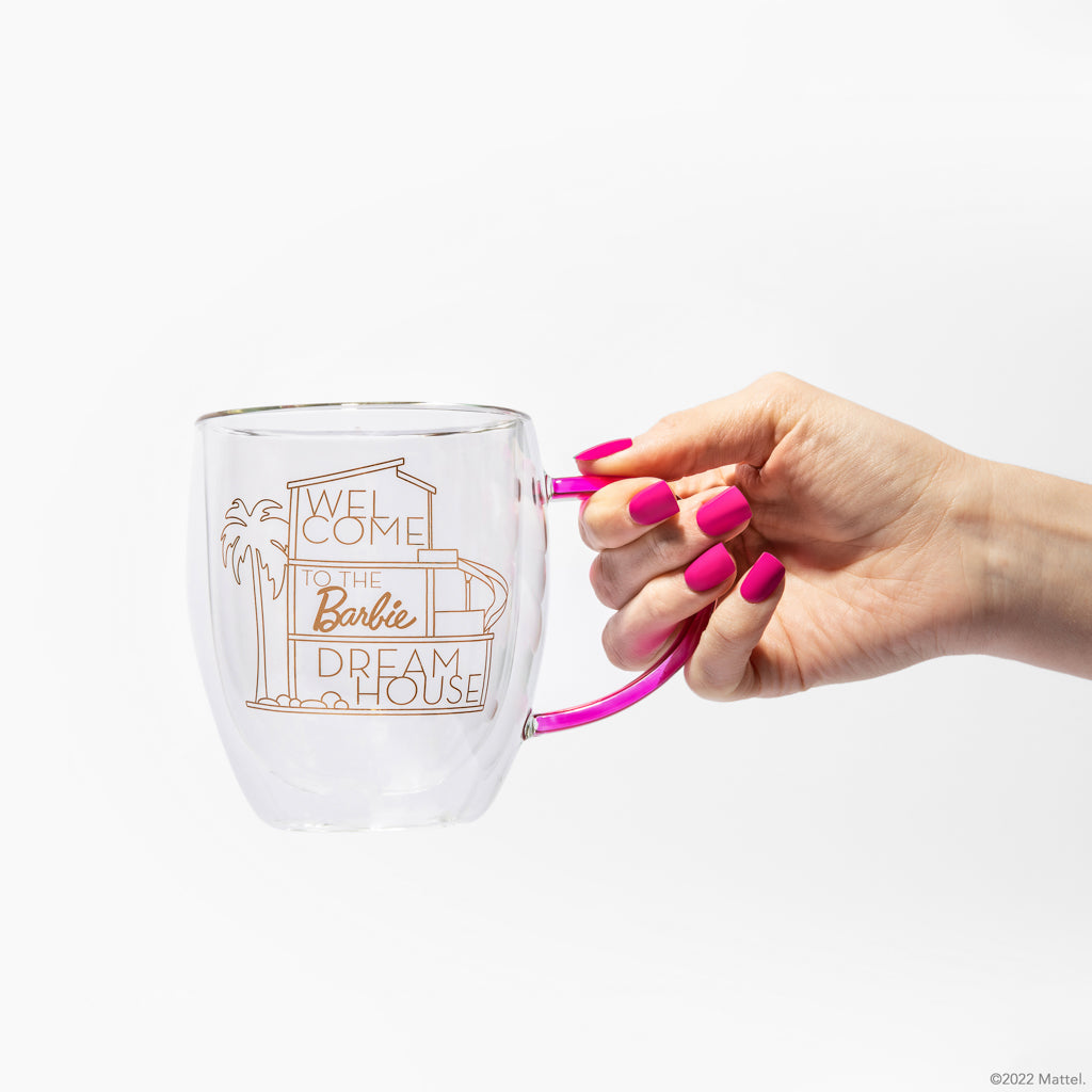 Barbie™ X Dragon Glassware® Dreamhouse™ Coffee Mugs - Image 3